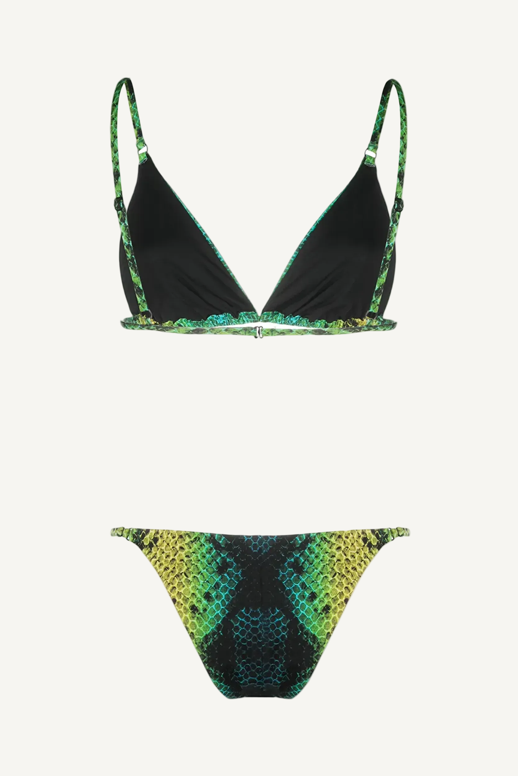 Green Snake Tanning Top & Bikini