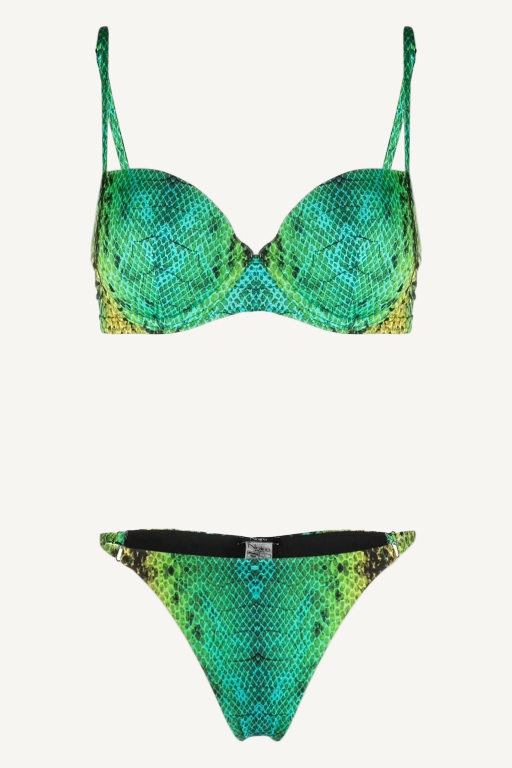 Green Snake Push-up & Basic Bikini