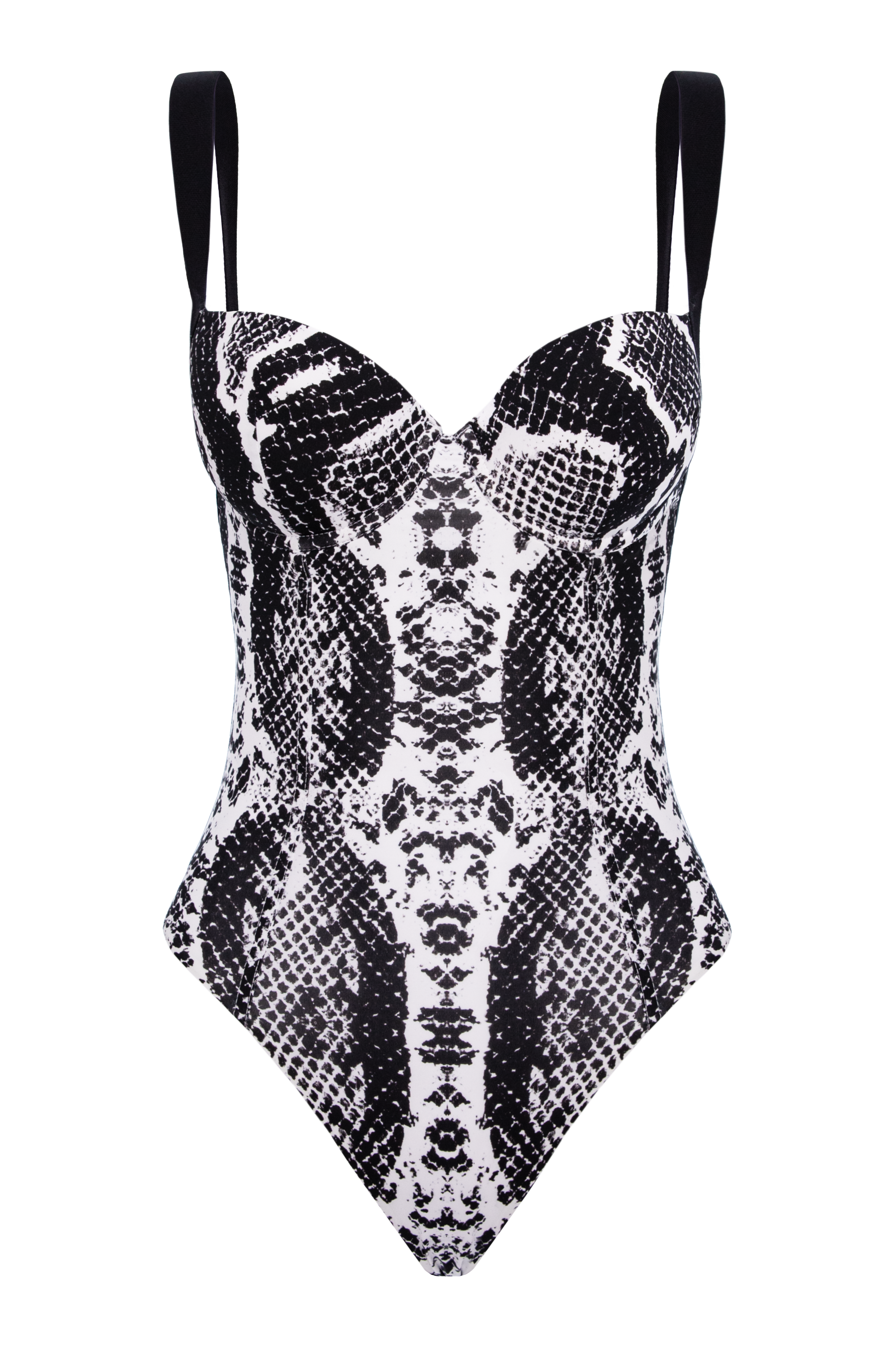 Black Snake Push-Up One Piece