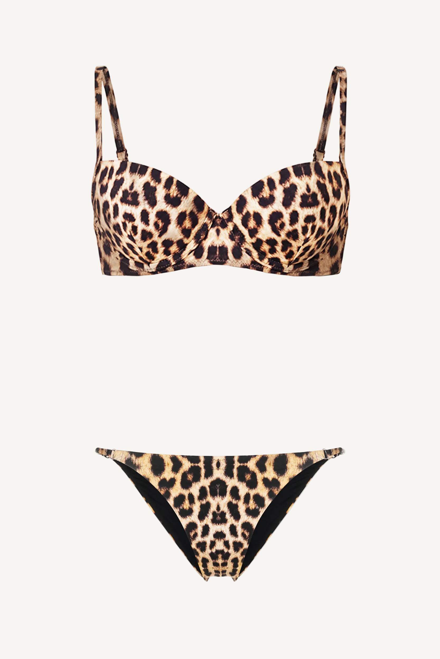 Sutien Push-Up Leopard & Slip Bikini