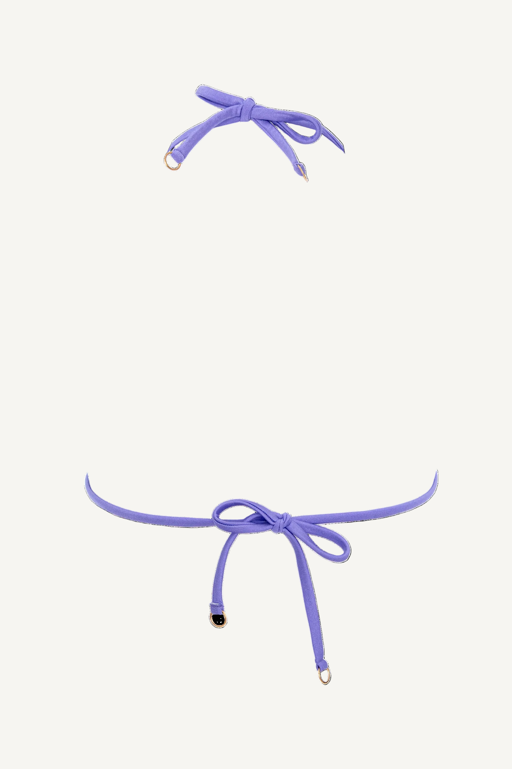 Sutien de baie Triunghi Coquillage Ametist