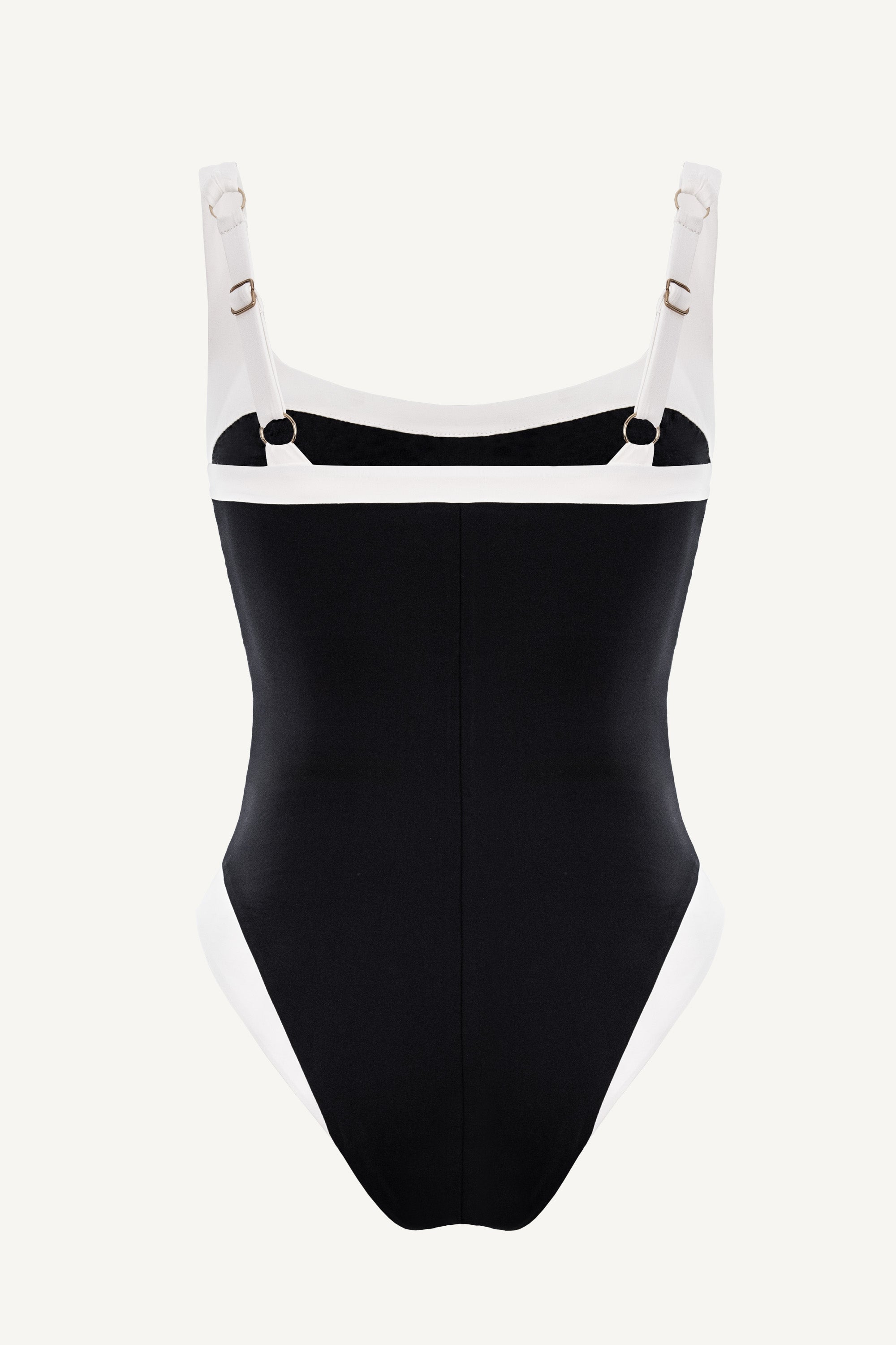 Costum de baie întreg cu decolteu Adele Negru