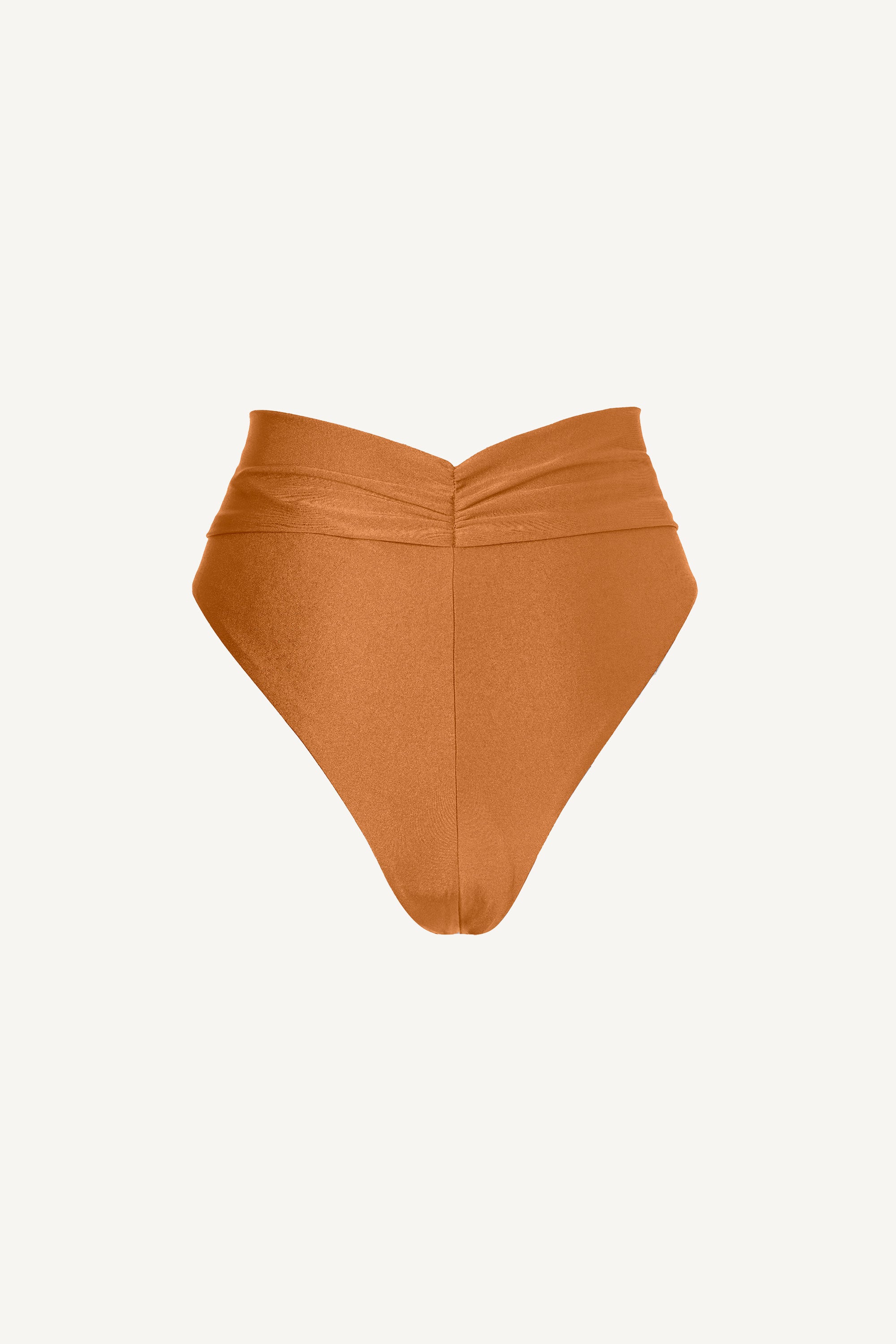 Slip de baie cu talie înaltă Papillon Amber