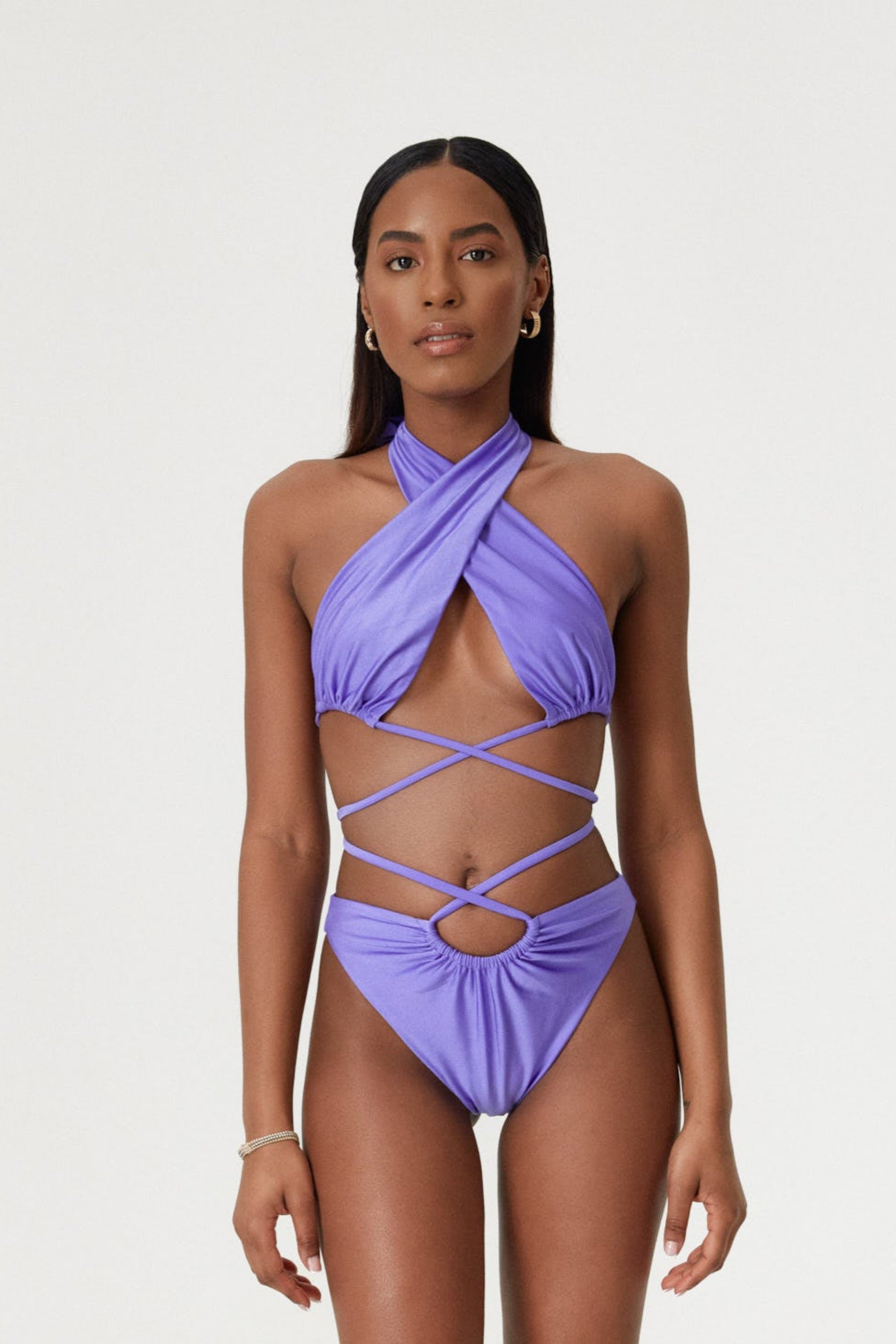 Sutien de baie Multiway Mov Ametist