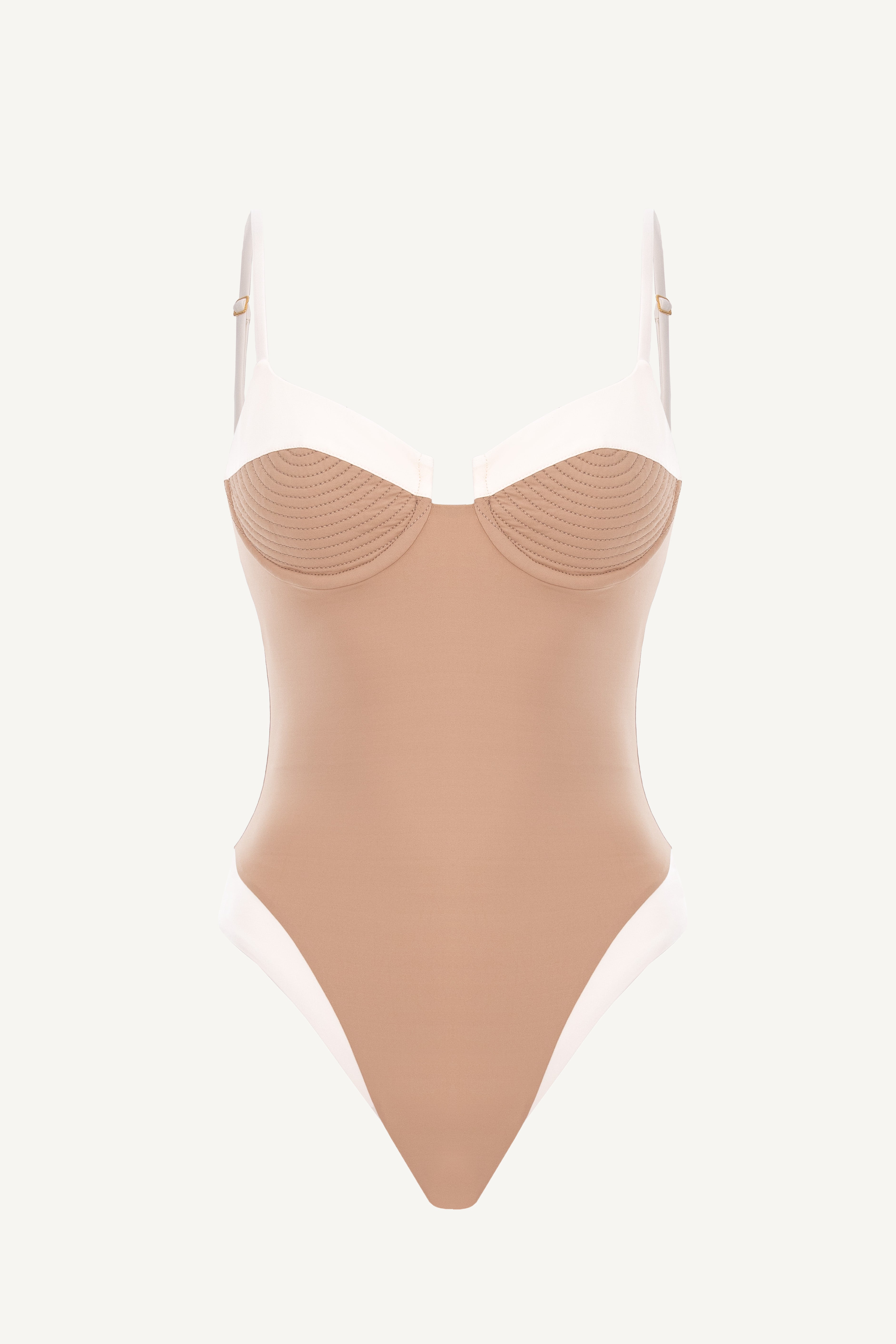 Costum de baie întreg Celine – Nude