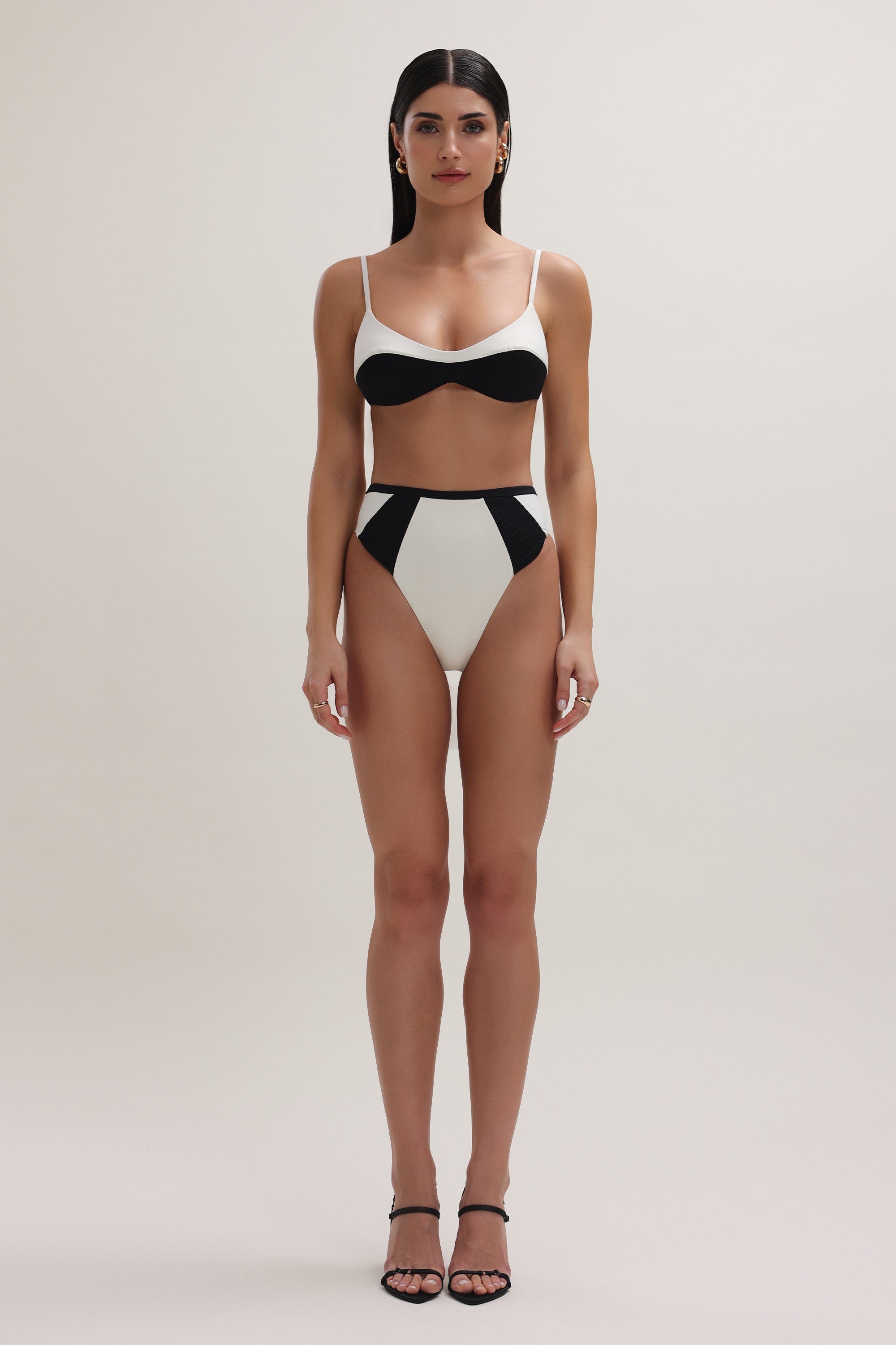 Gisele High Waist Bottom Ivory