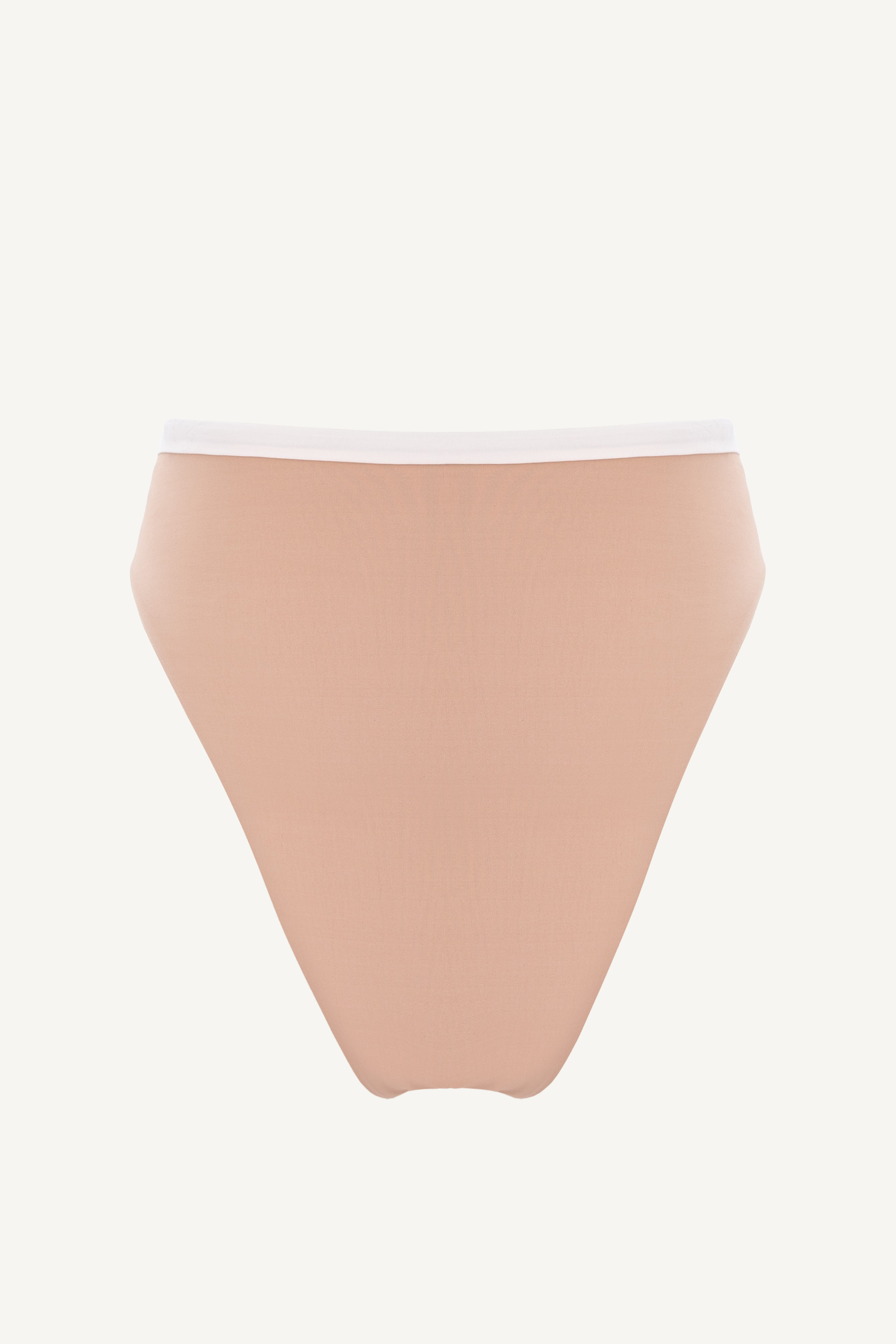 Gisele High Waist Bottom Nude