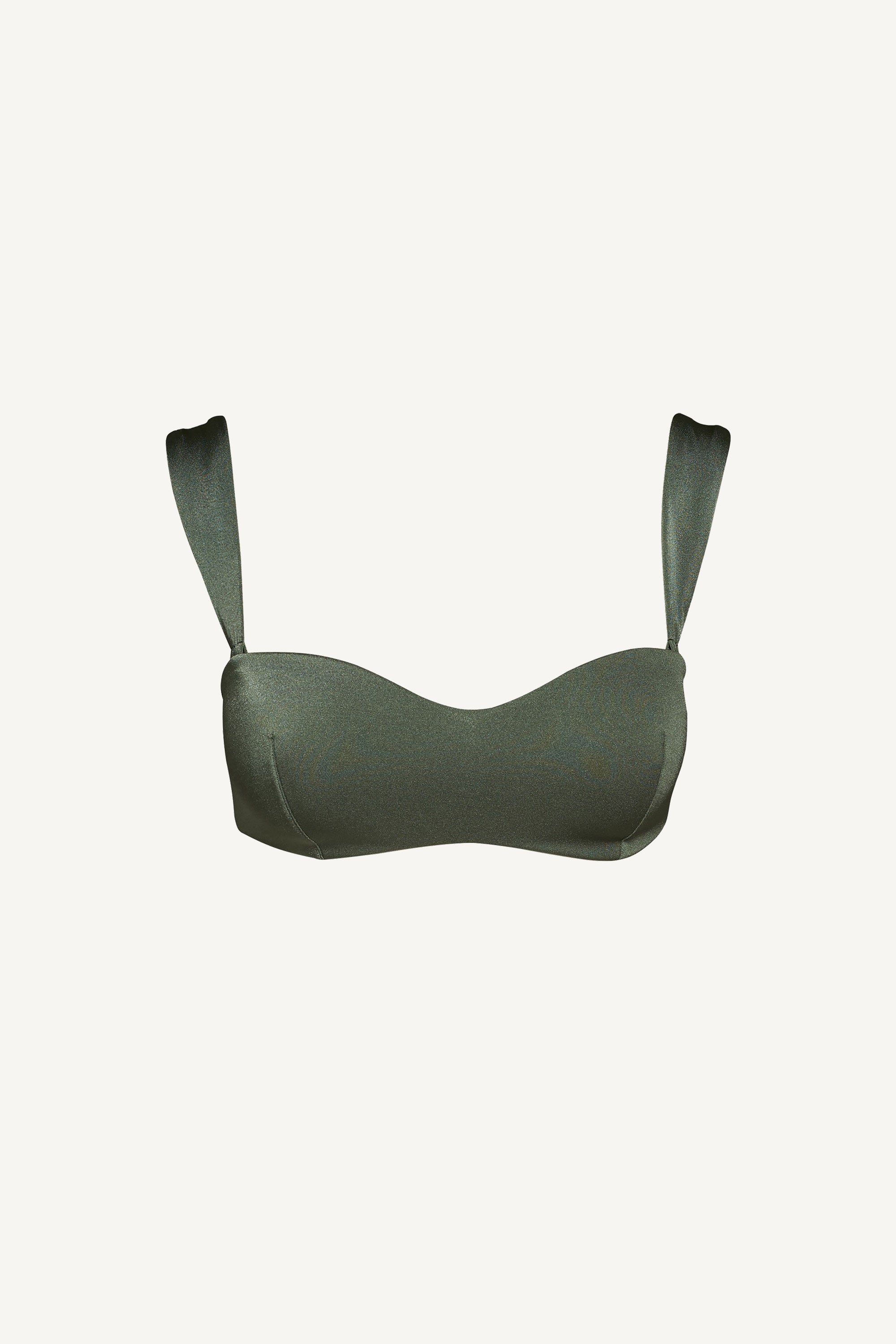 Sutien de baie Bandeau Green Smoke