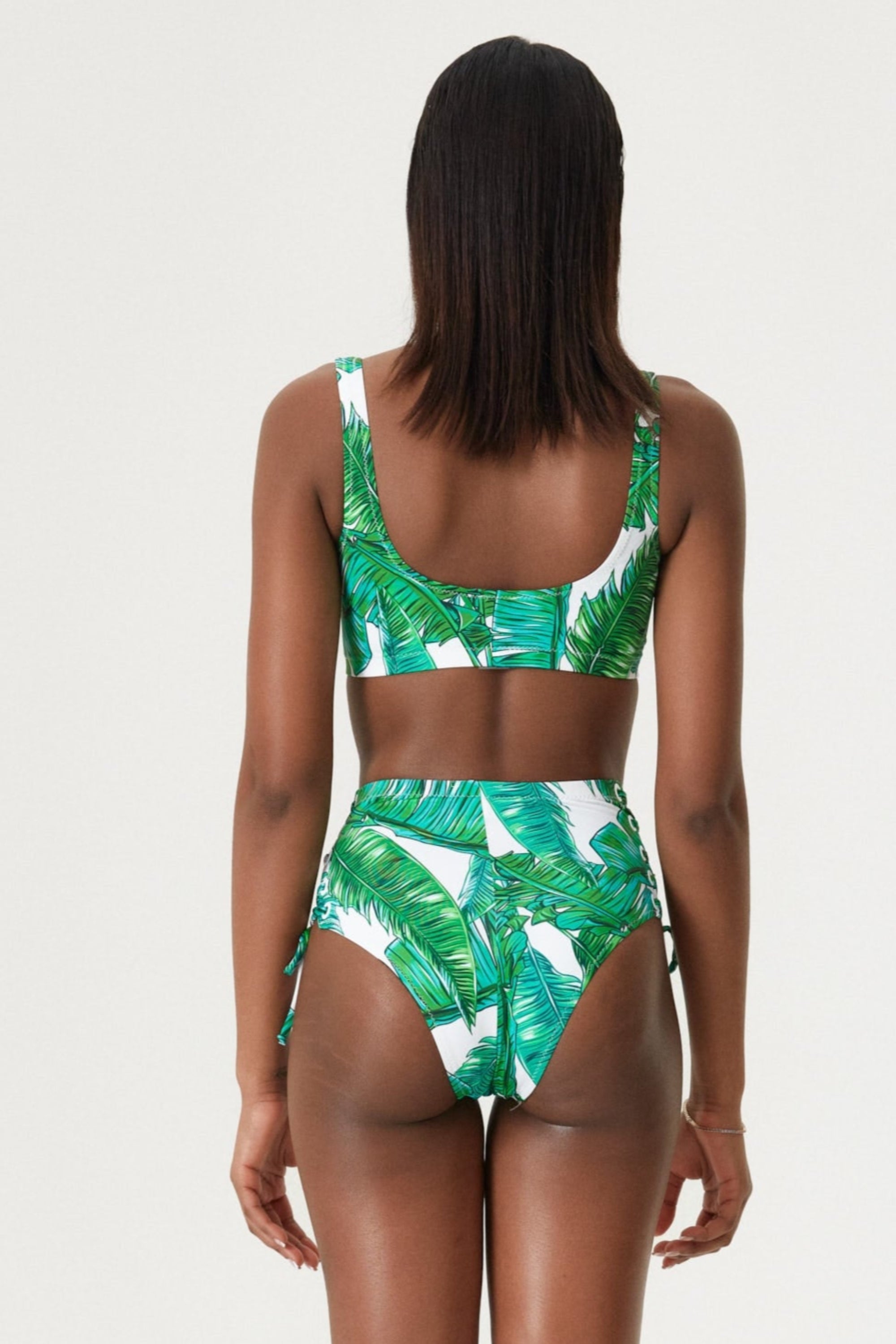 Sutien de baie tip crop top Jungle