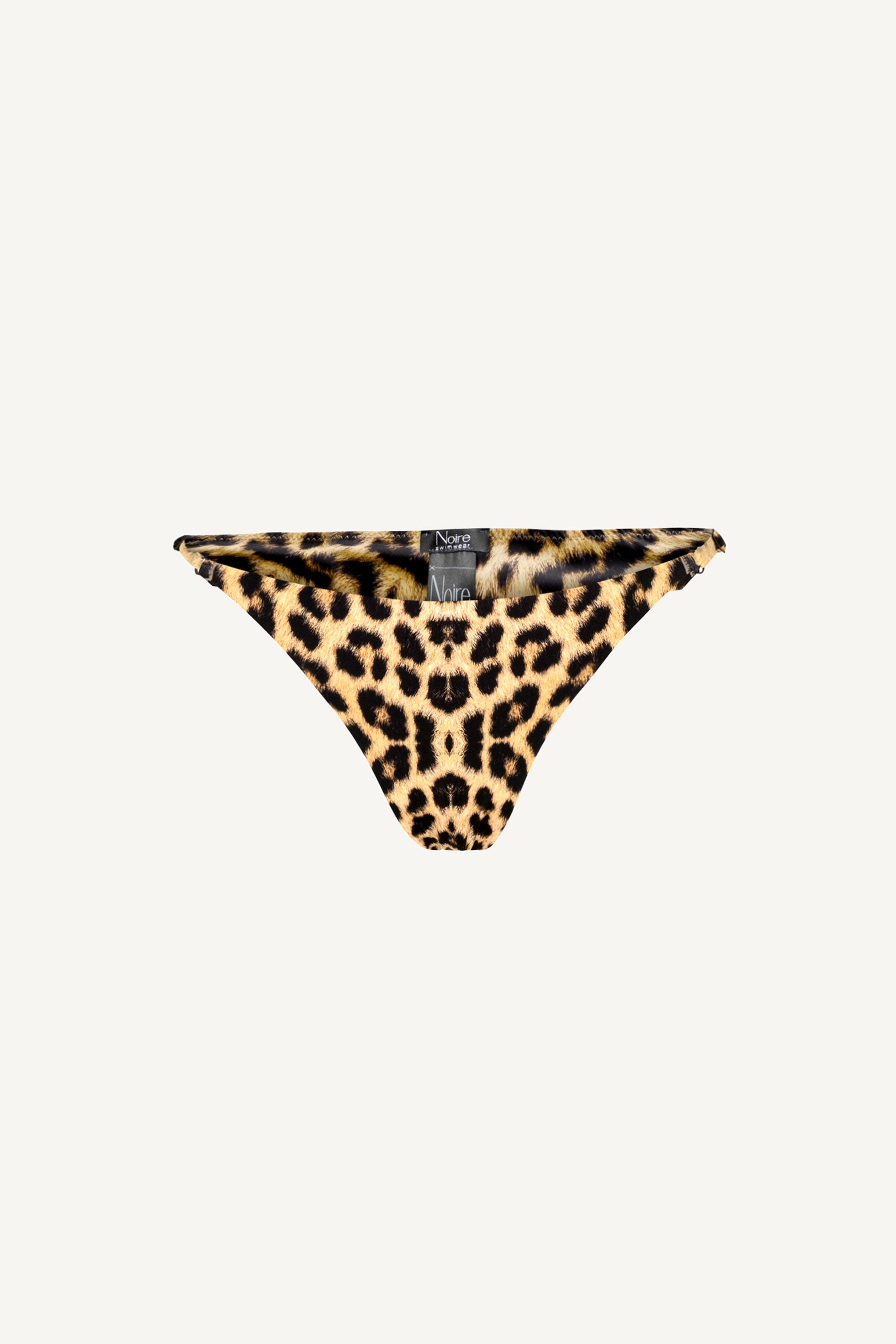 Slip de baie reglabil cu imprimeu de Leopard