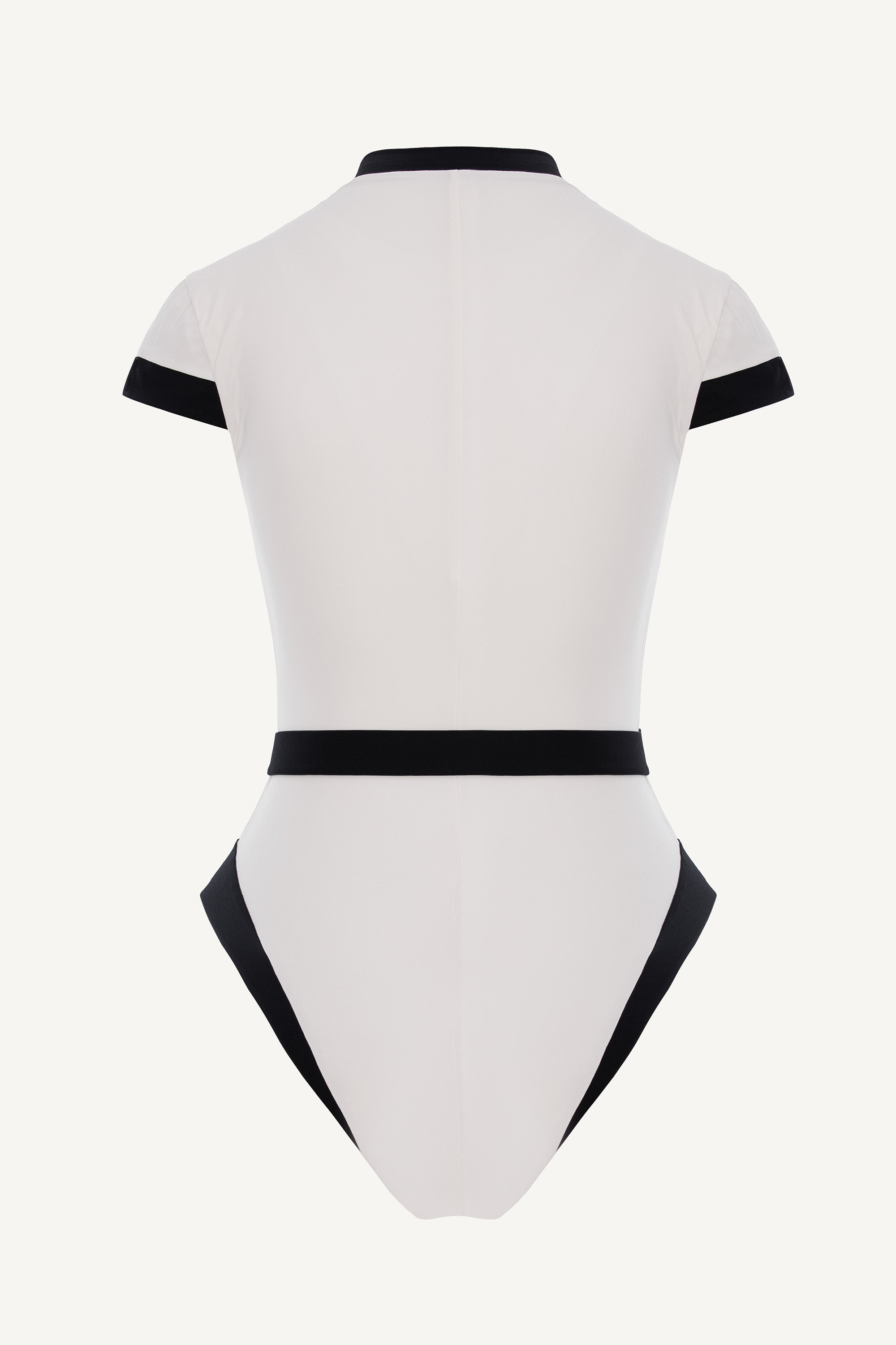 Elara Cap Sleeve One Piece Ivoire
