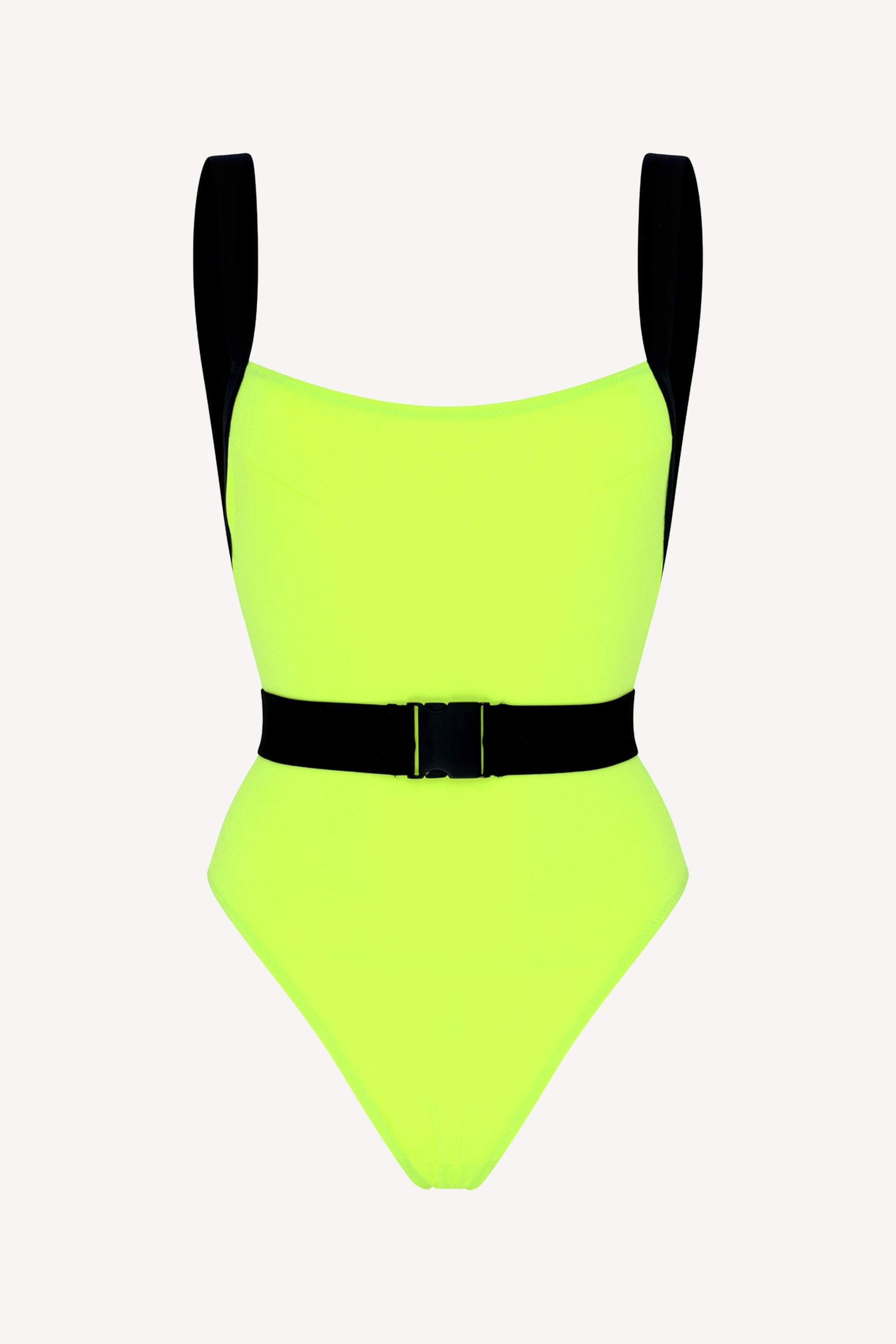 Costum de baie întreg Miami Galben Neon
