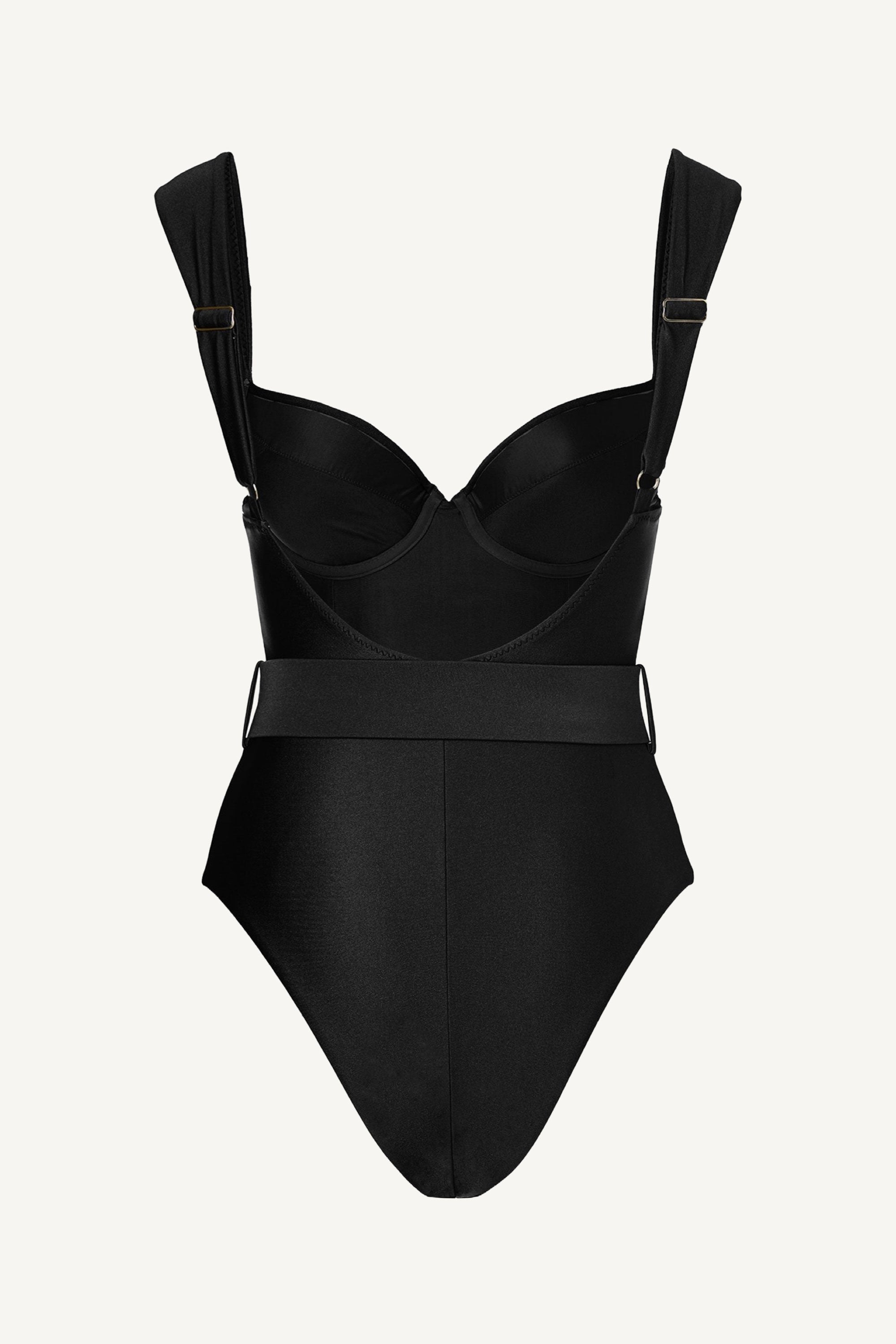 Costum de baie întreg Onix Negru Iconic