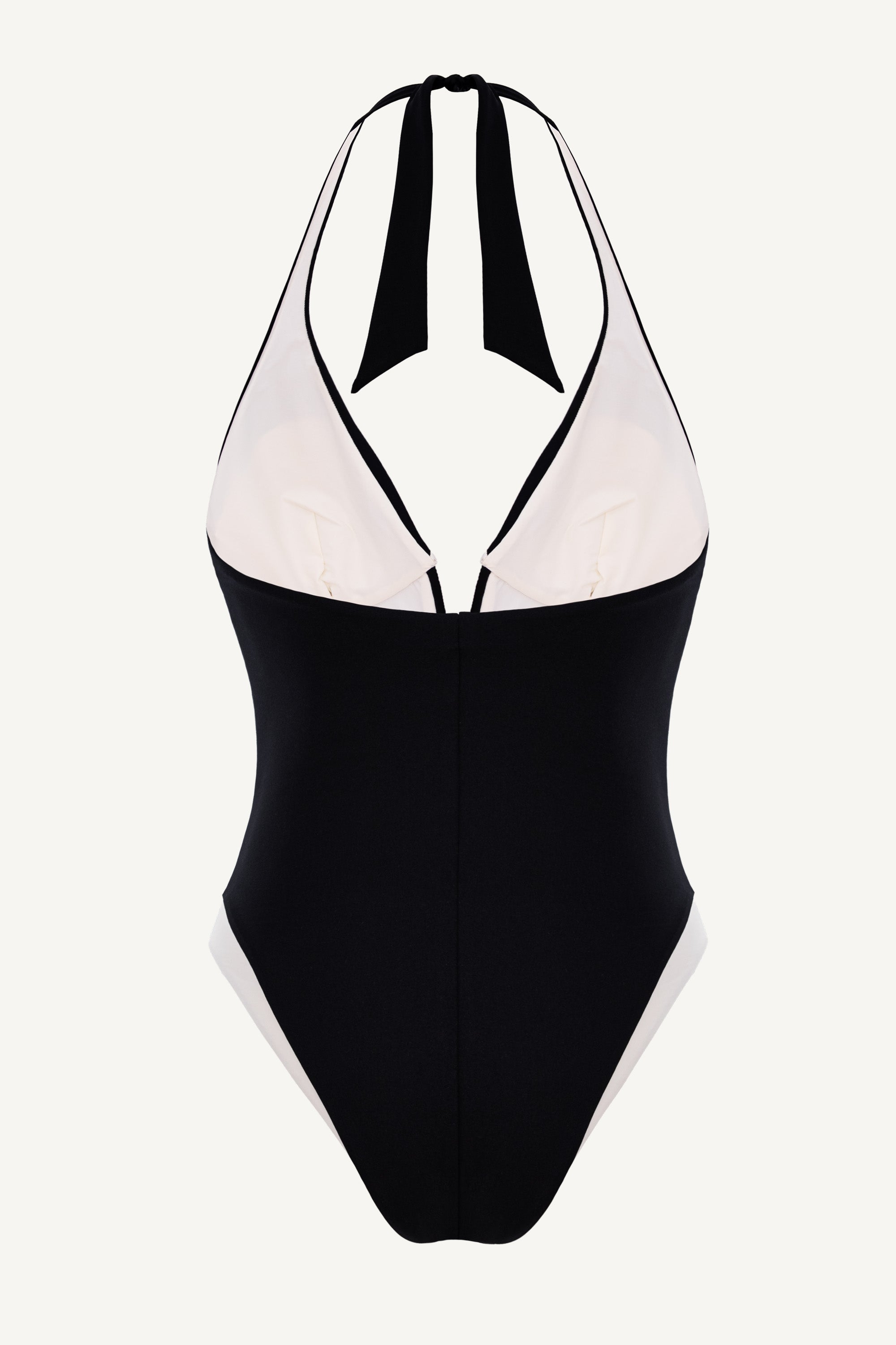 Costum de baie întreg cu decolteu în V Sienna Negru