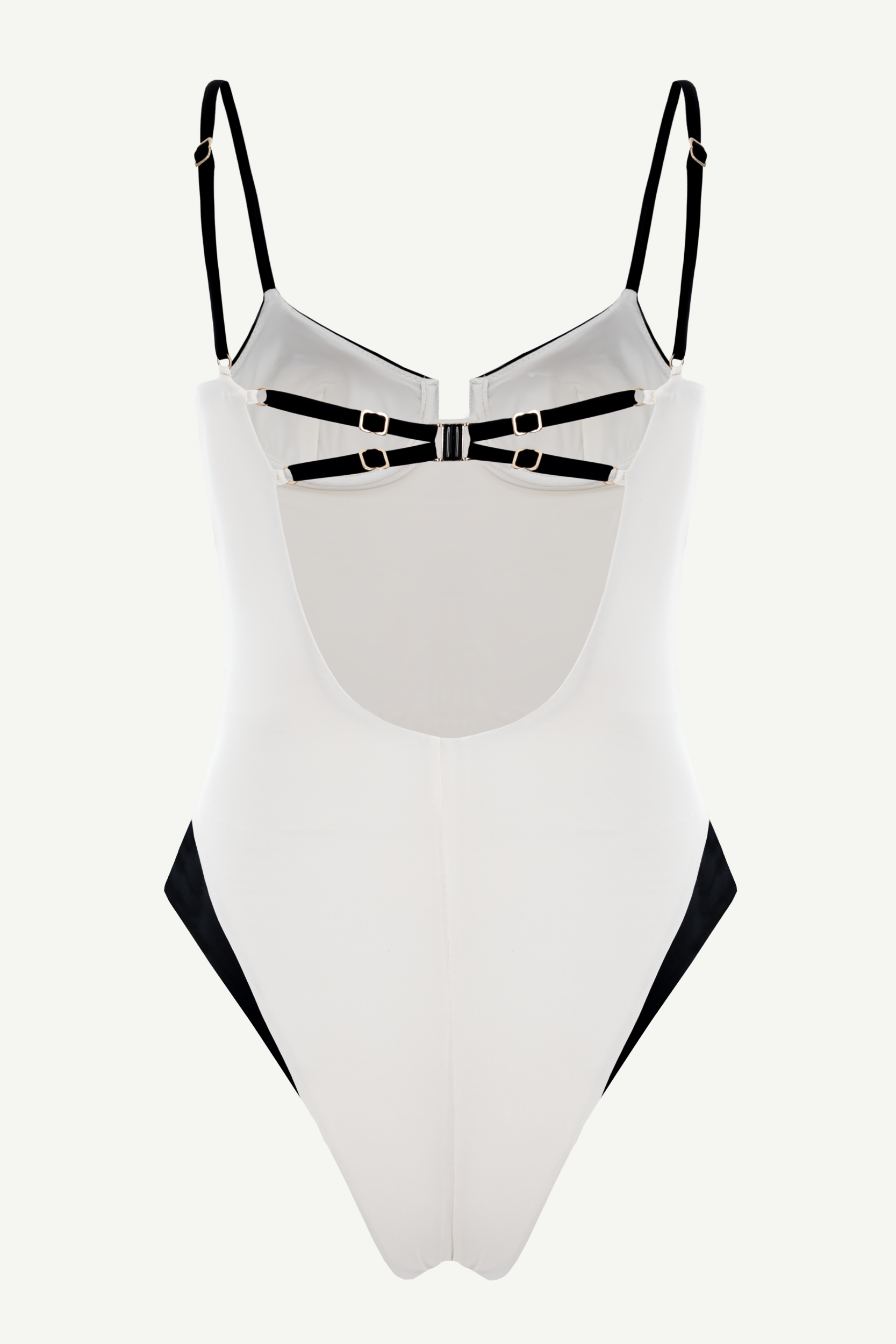 Costum de baie întreg Celine – ivoire