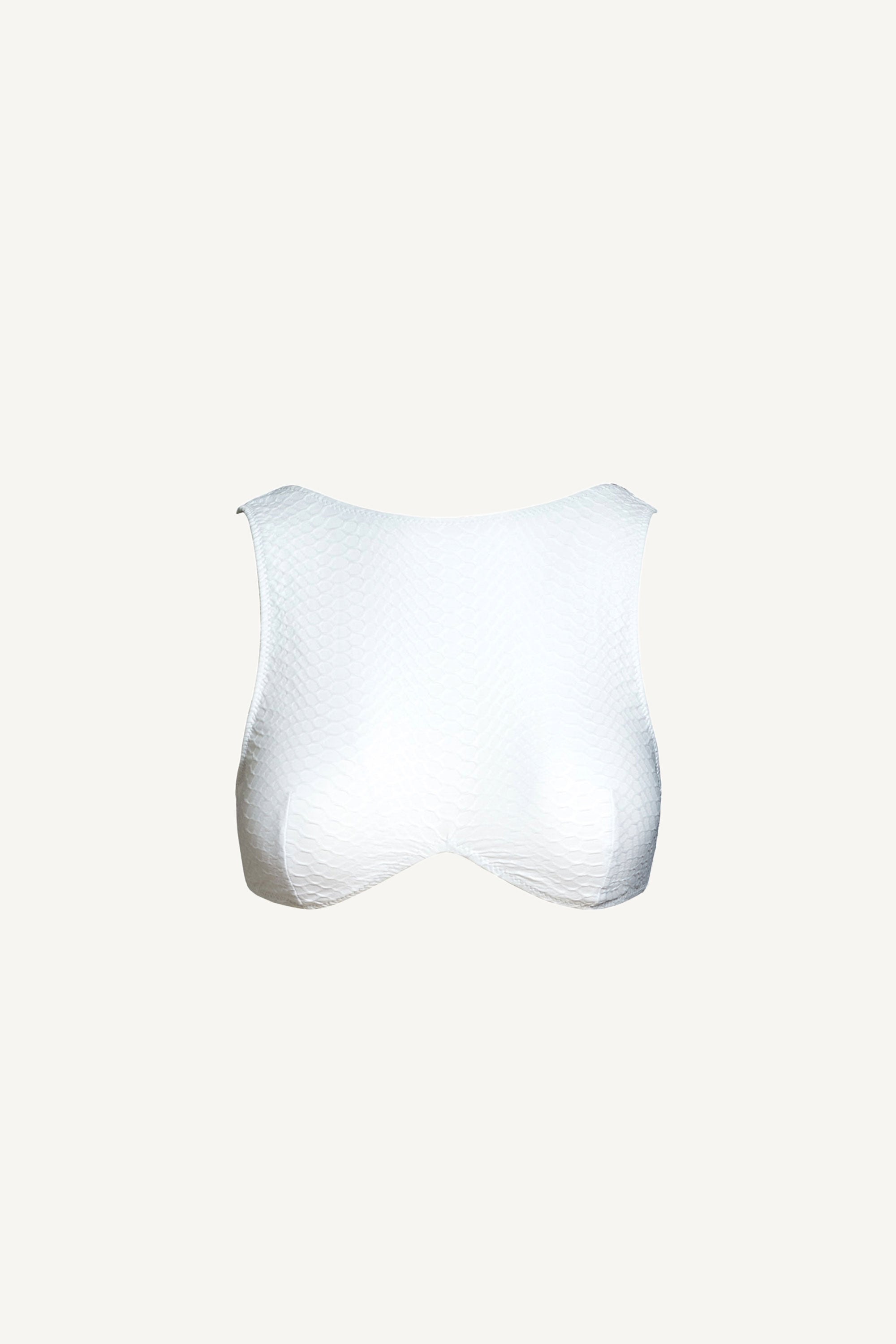 Sutien de baie bustieră Nikki Alb