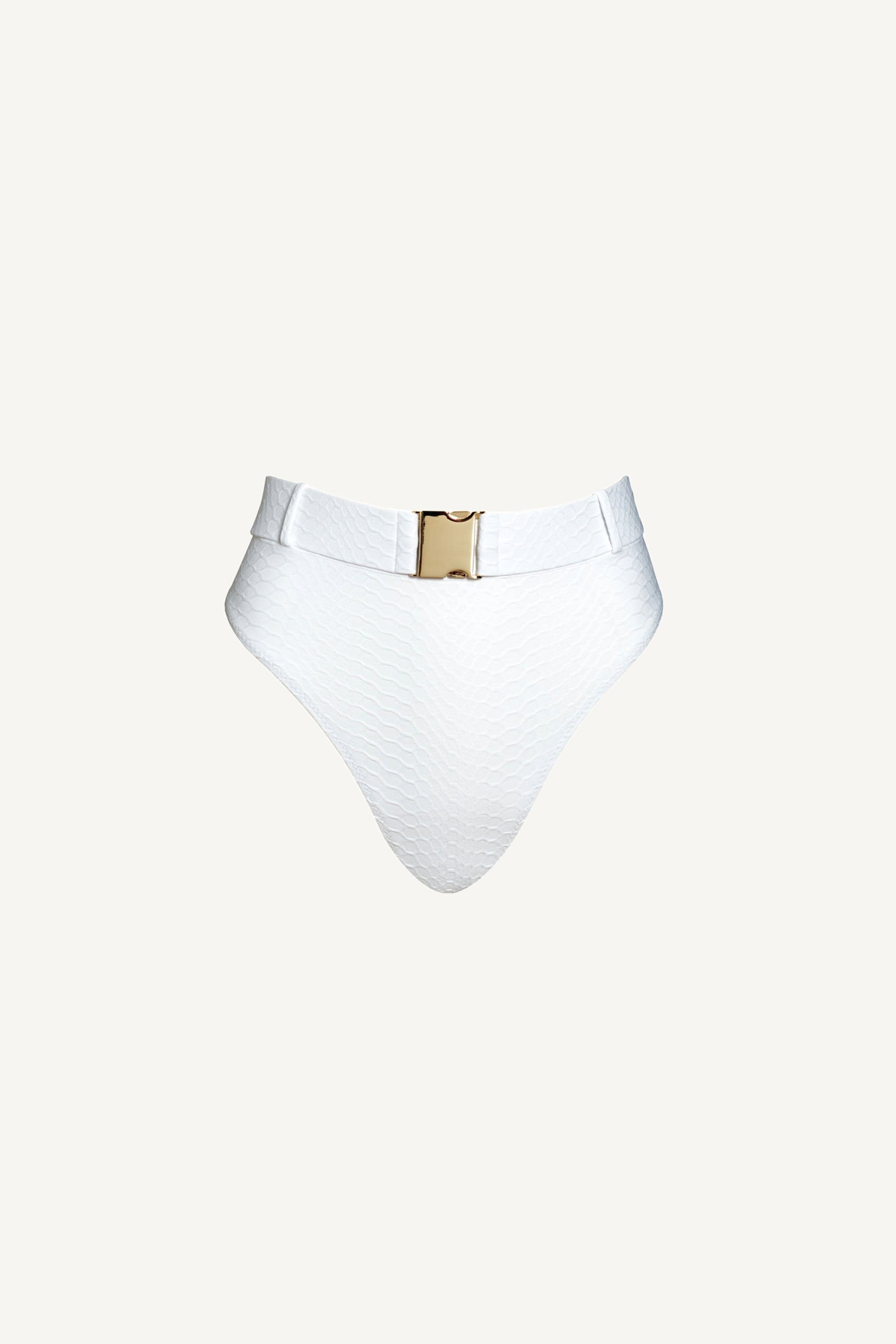 White Nikki High Waist Bottom