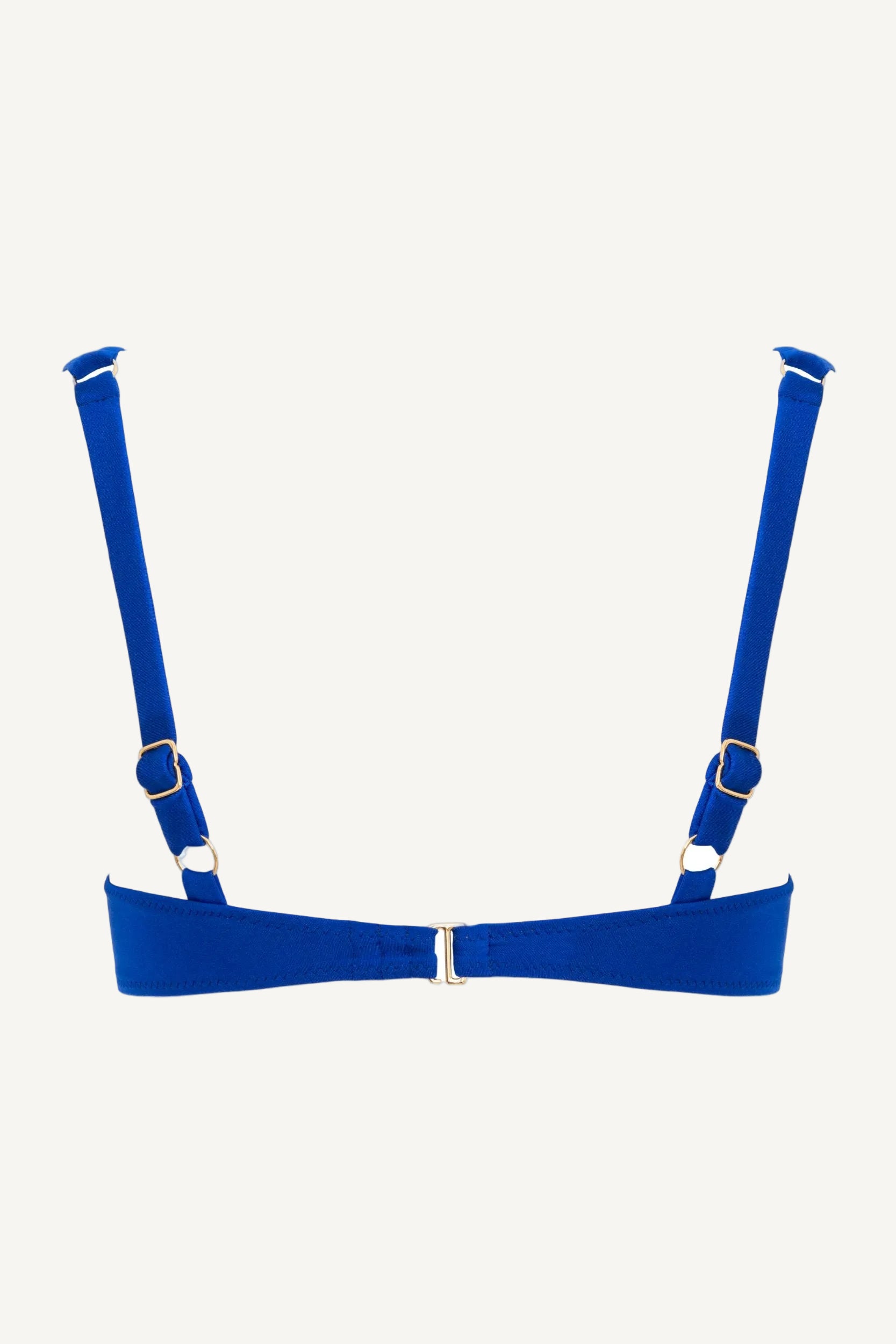 Sutien de baie cu armătură Albastru Azure