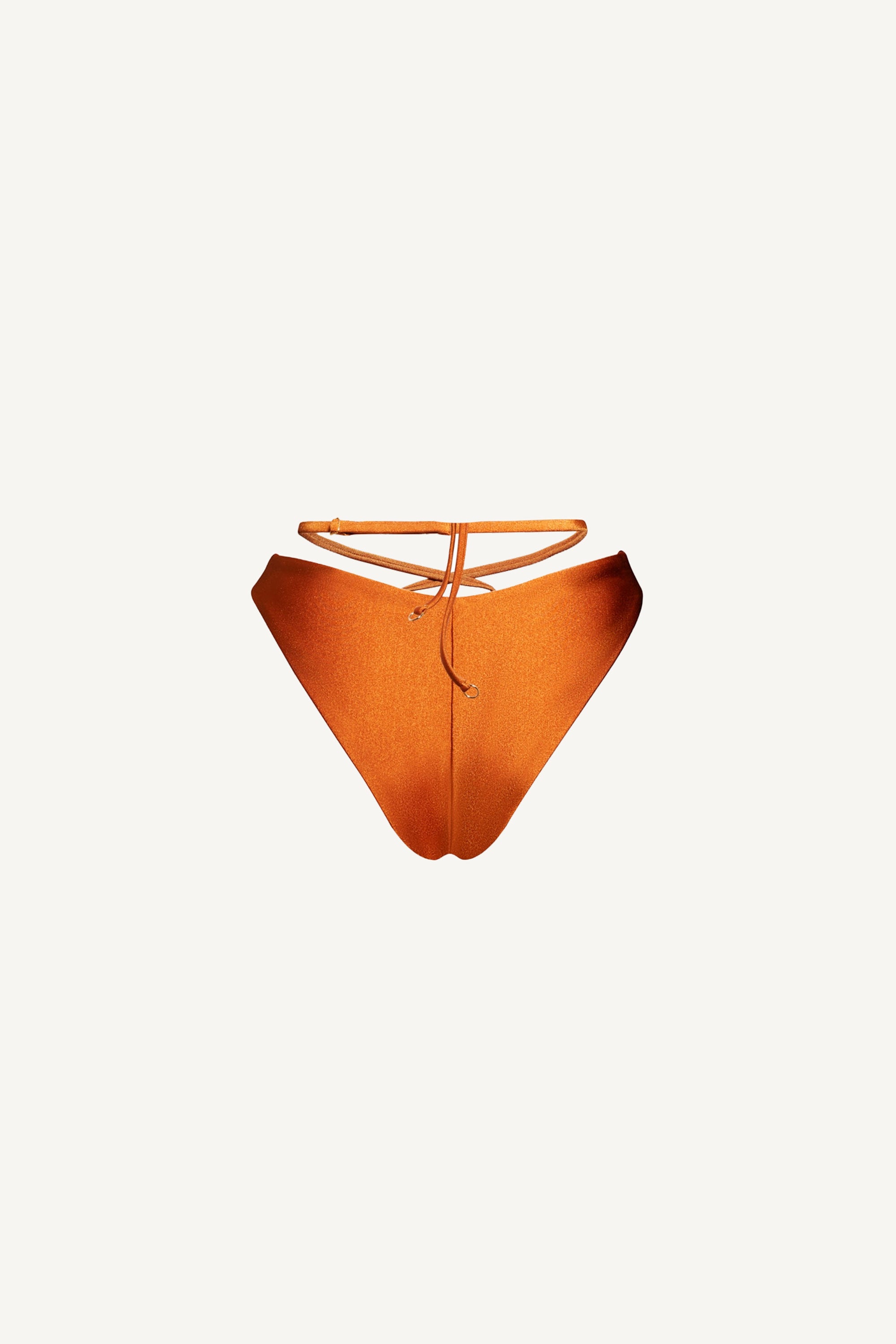 Back view highlighting the Brazilian coverage and fully lined comfort of the Amber Infinity Bottom.