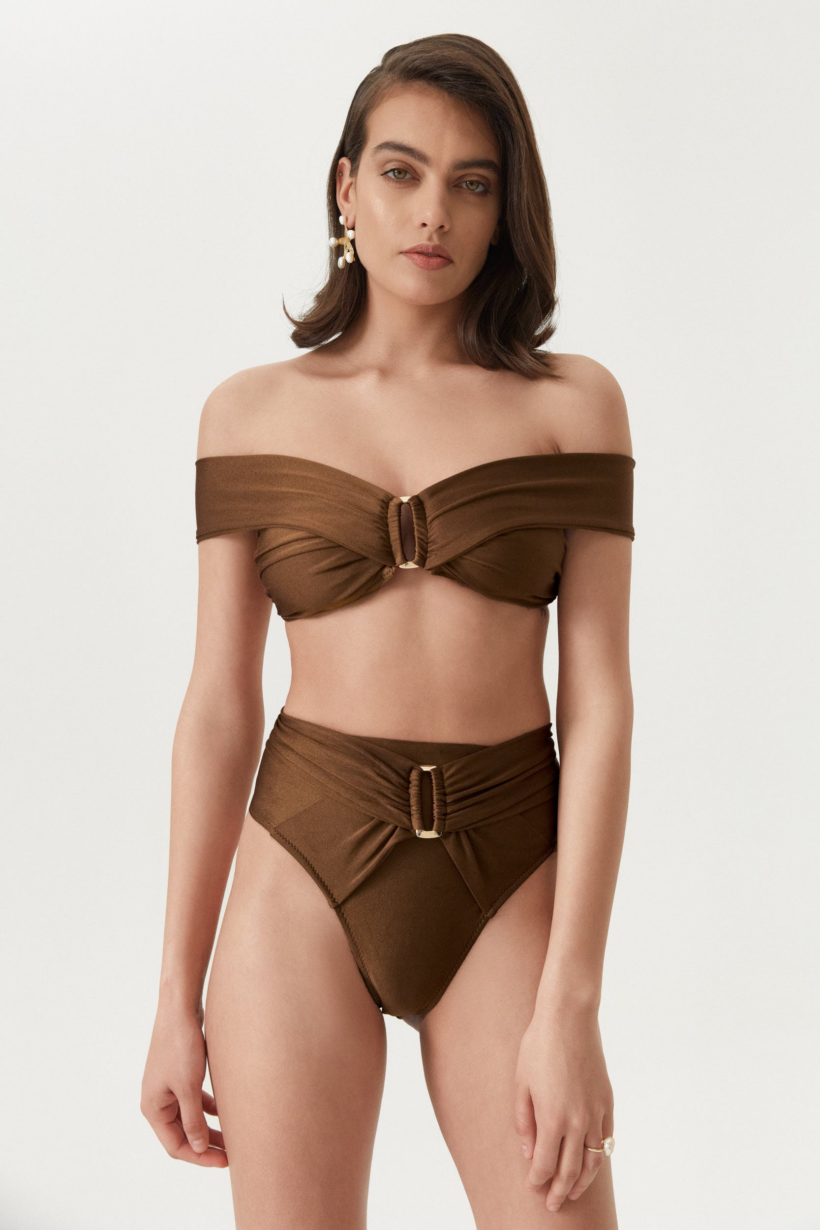 Bronzite Papillon High Waist Bottom