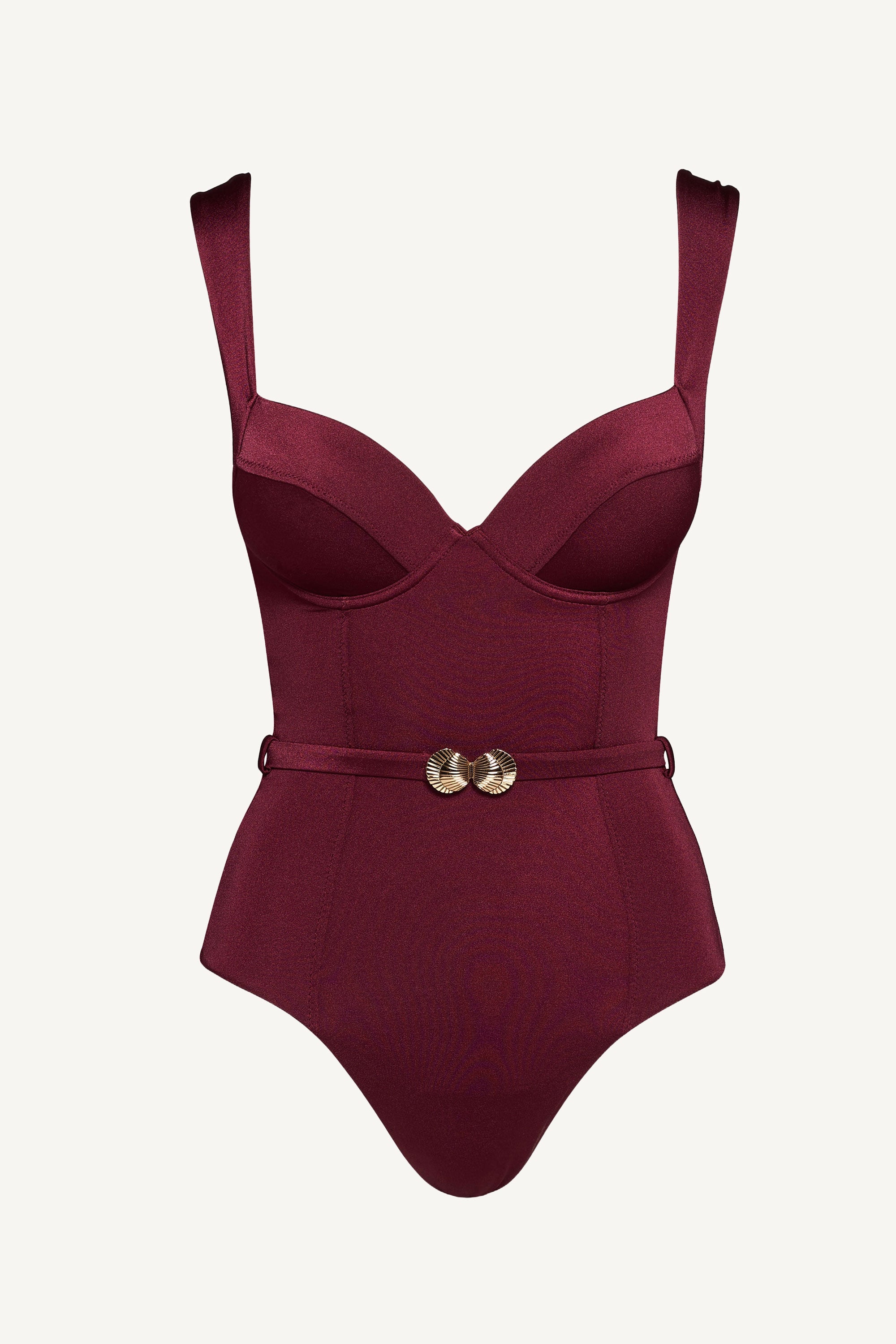 Burgundy Iconic One Piece