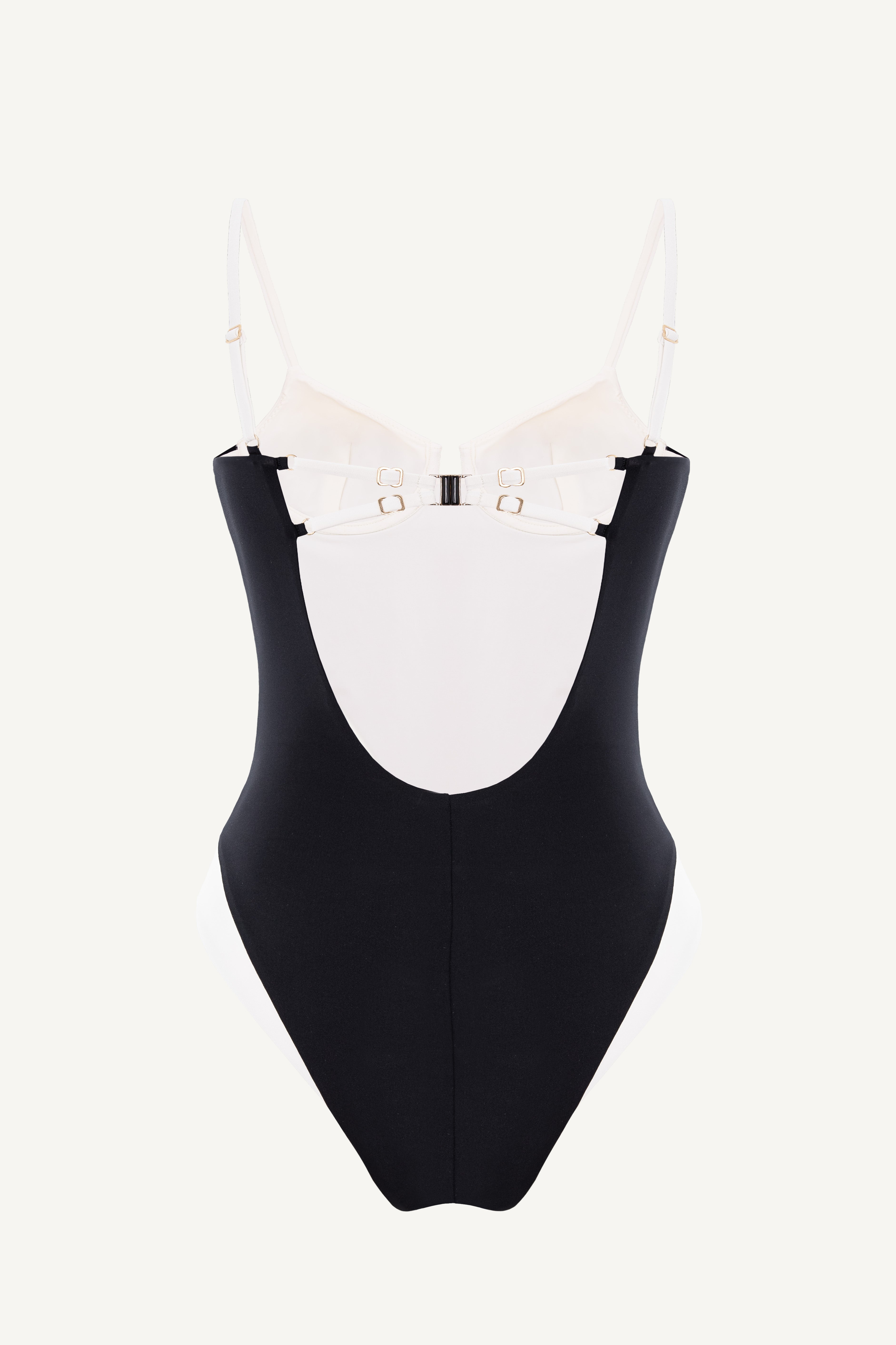 Celine Underwire One Piece Black