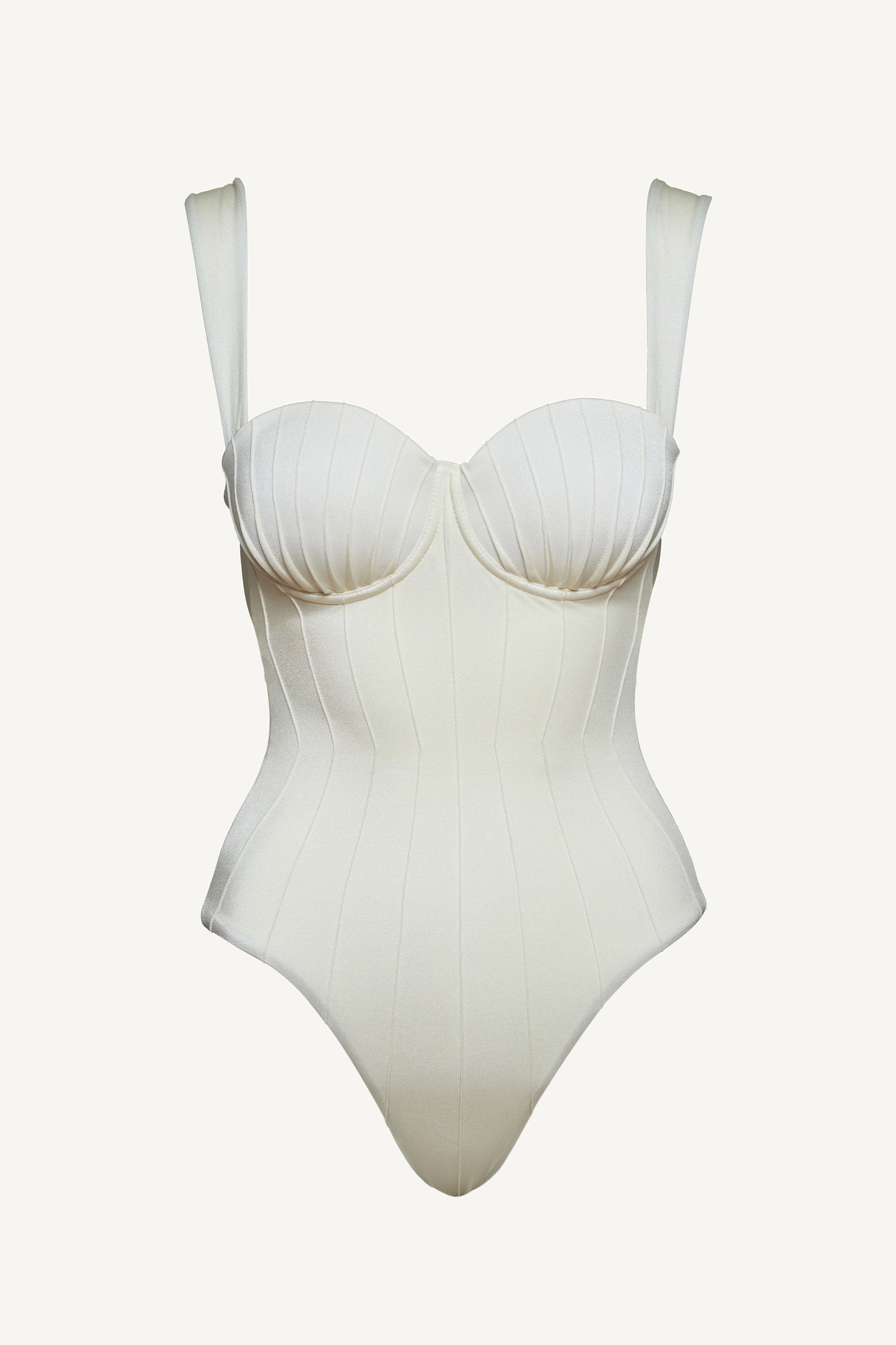 Pearl Coquillage Balconette One Piece