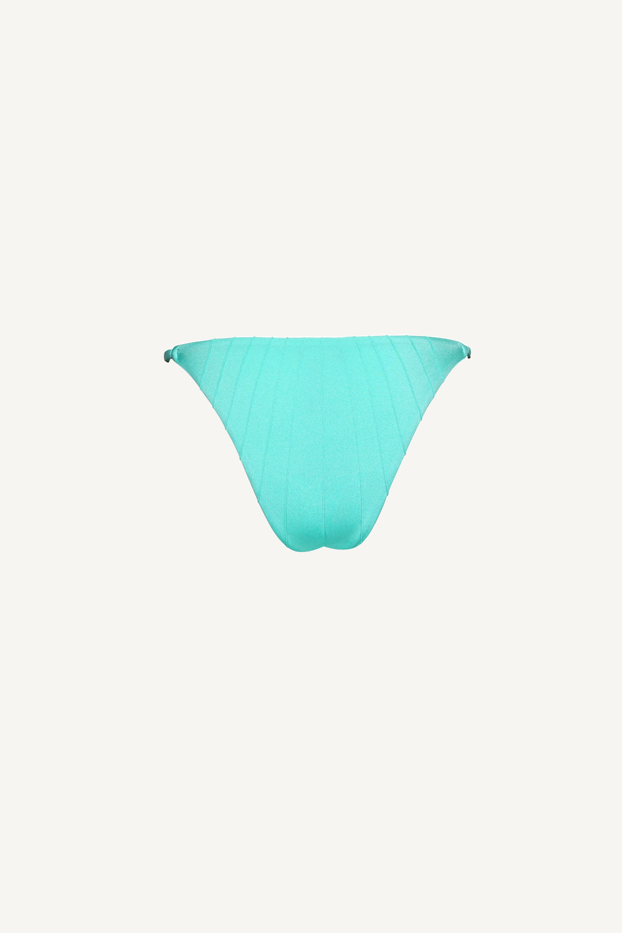 Turquoise Coquillage Side Straps Bottom