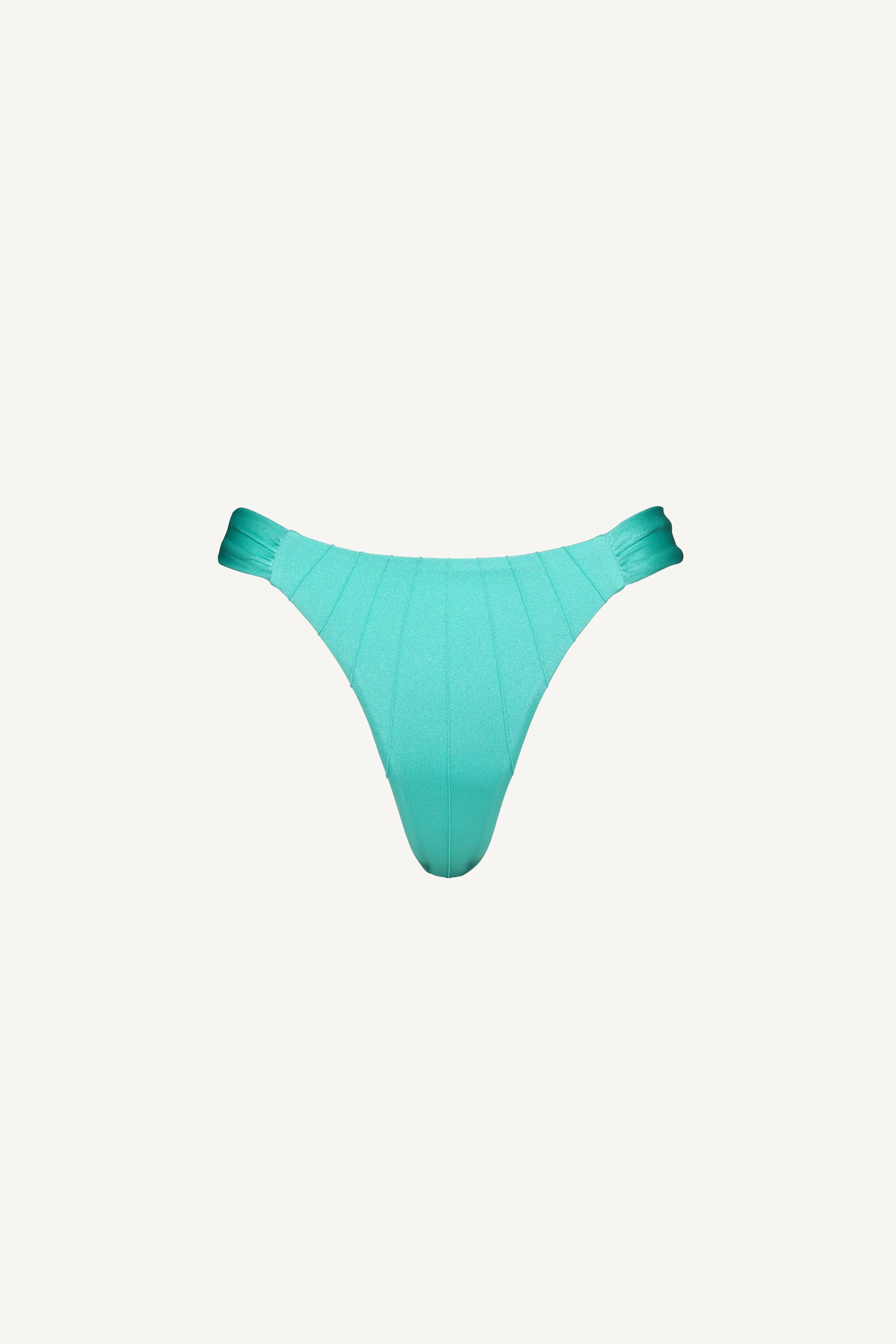 Turquoise Coquillage Low Rise Bottom