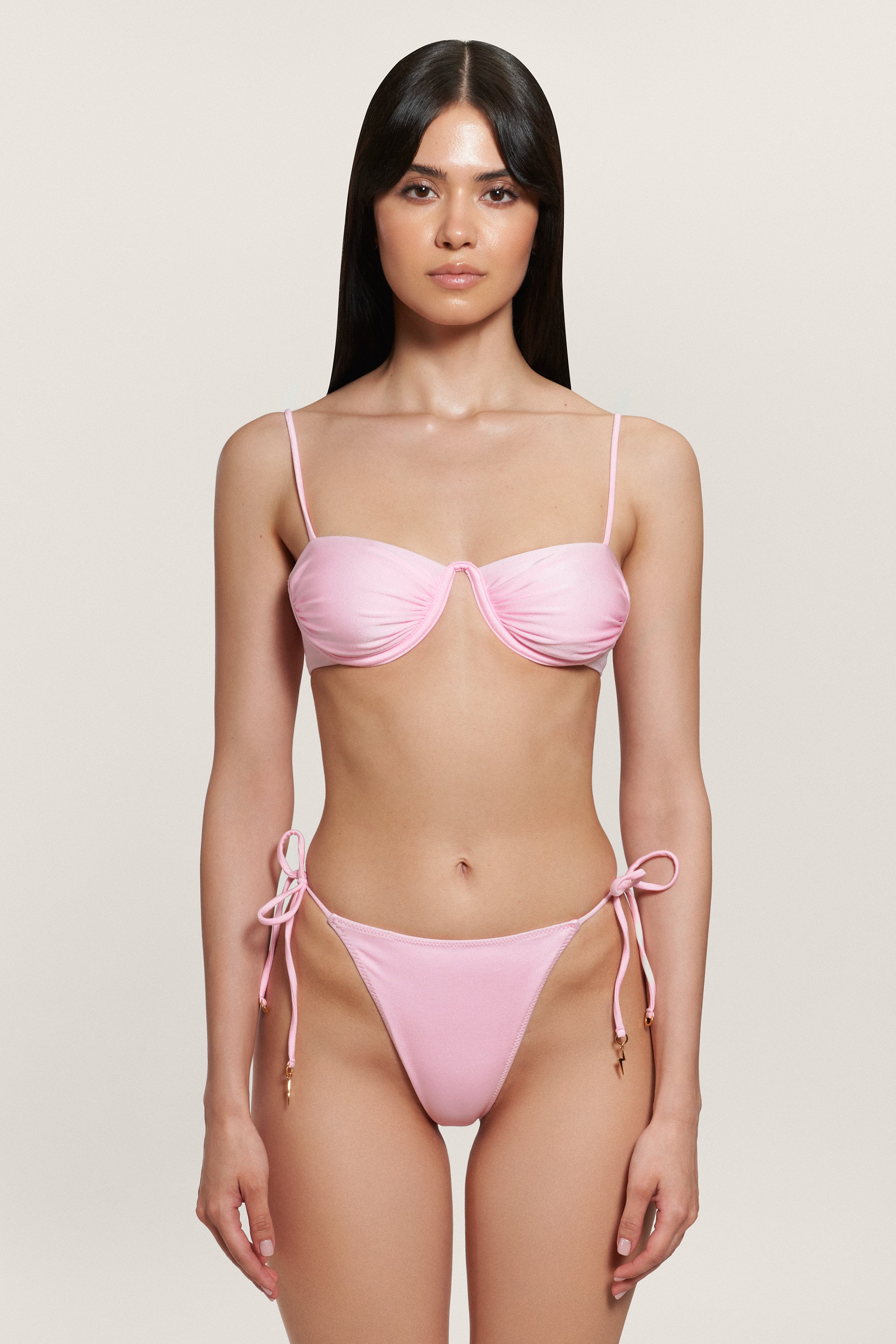 Pink Dreams Tie Side Bottom