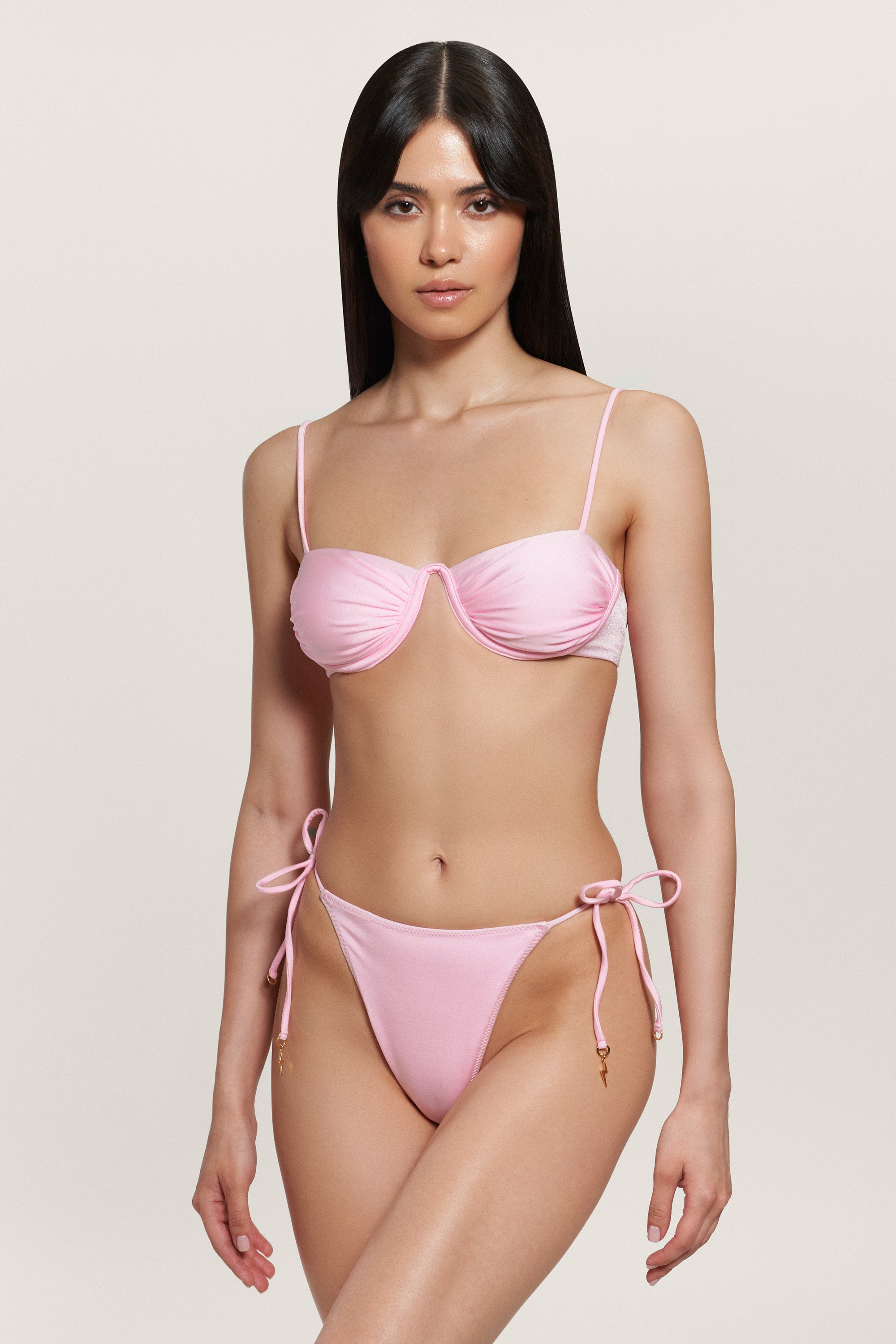 Pink Dreams Tie Side Bottom