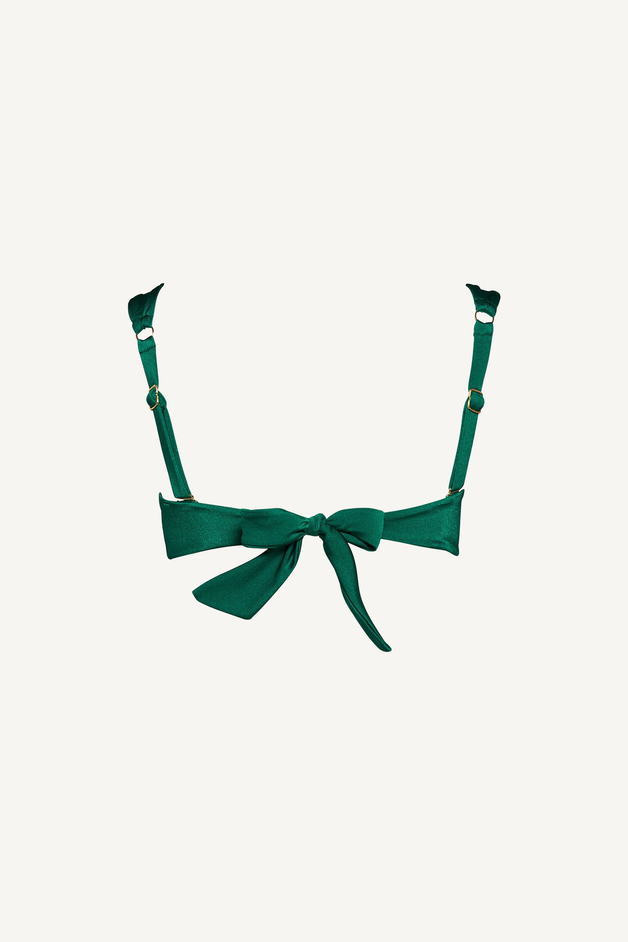 Emerald Green Bandeau Top