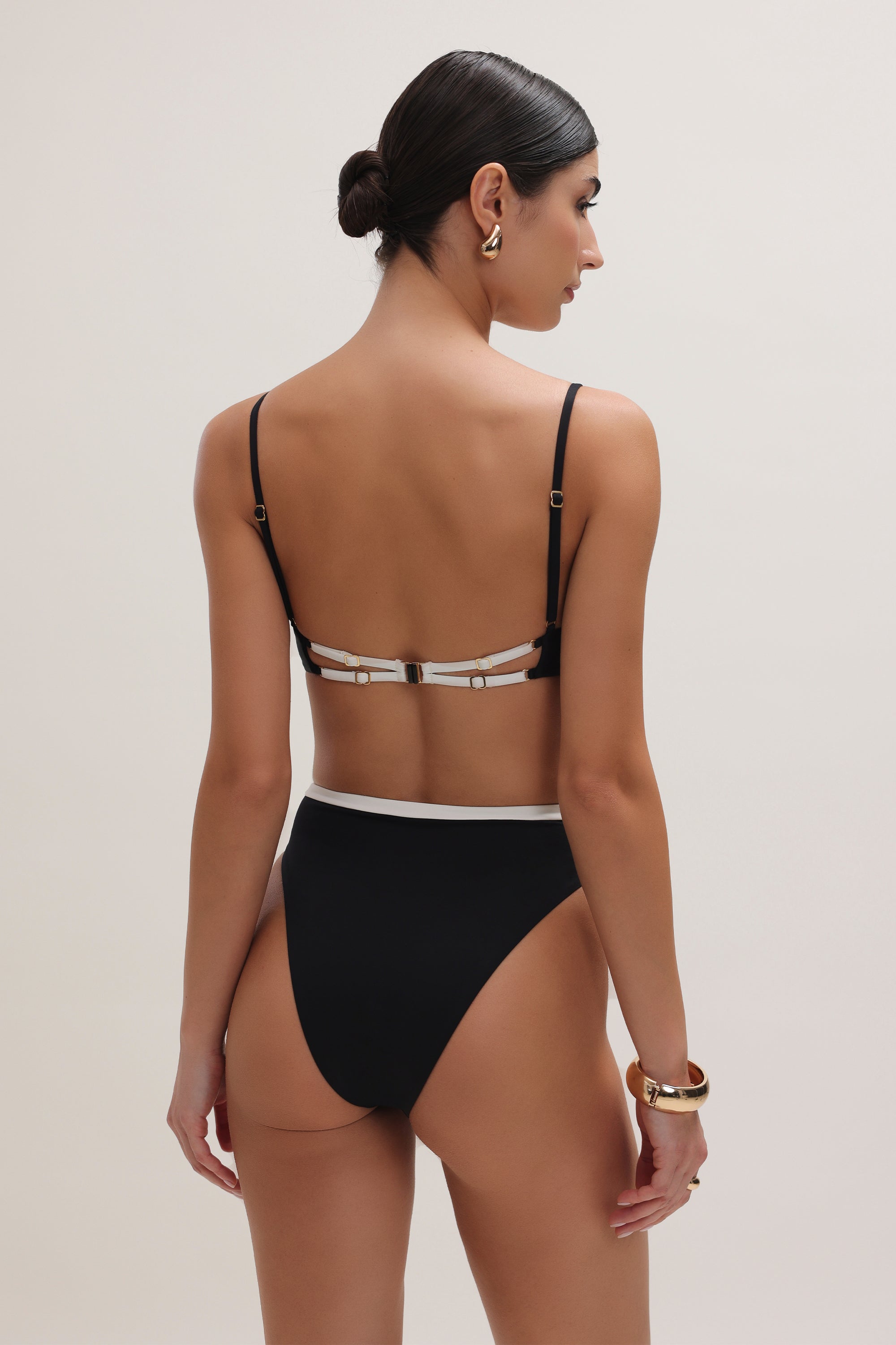 Gisele High Waist Bottom Black