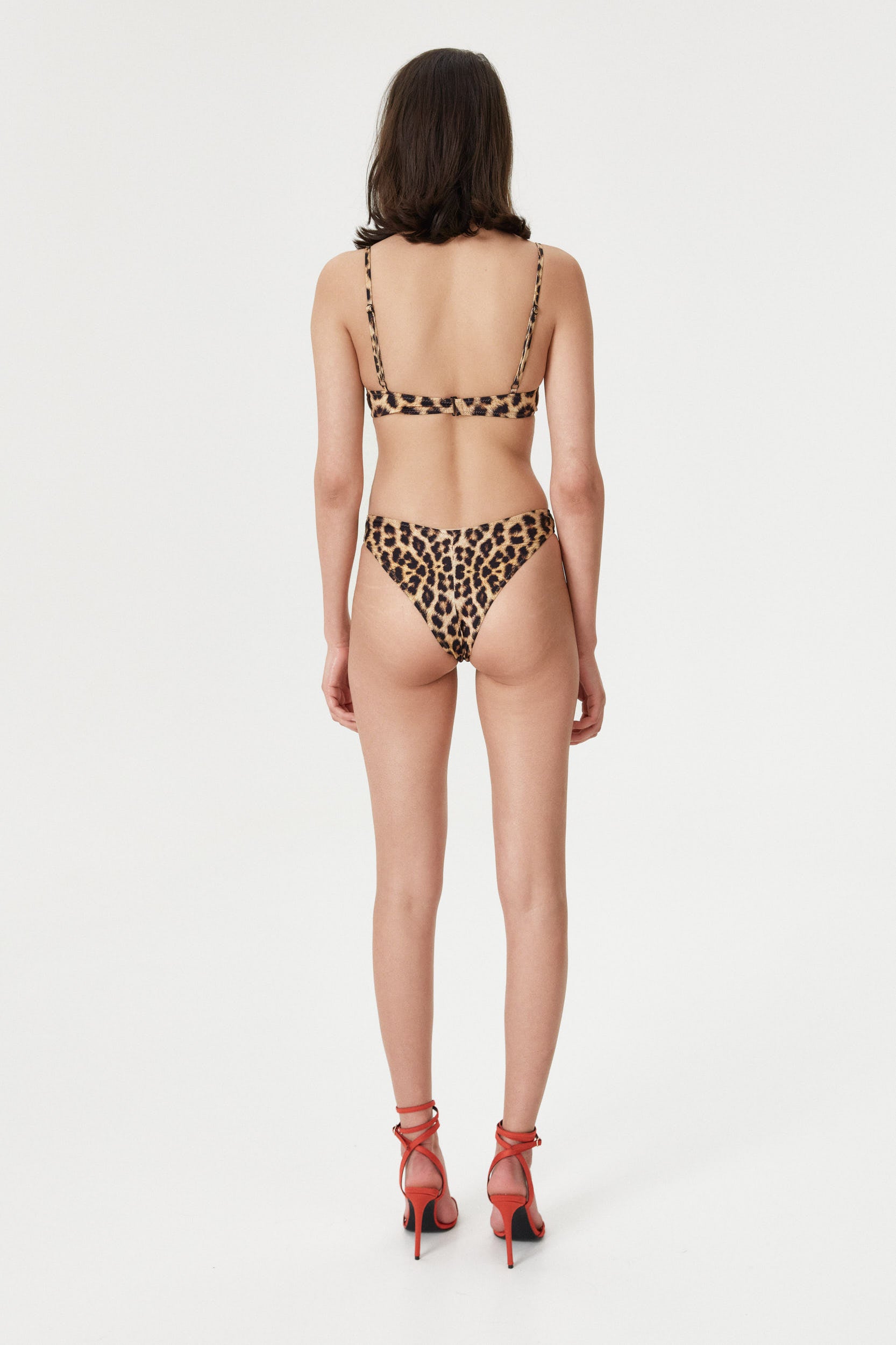 Leopard Underwire Top