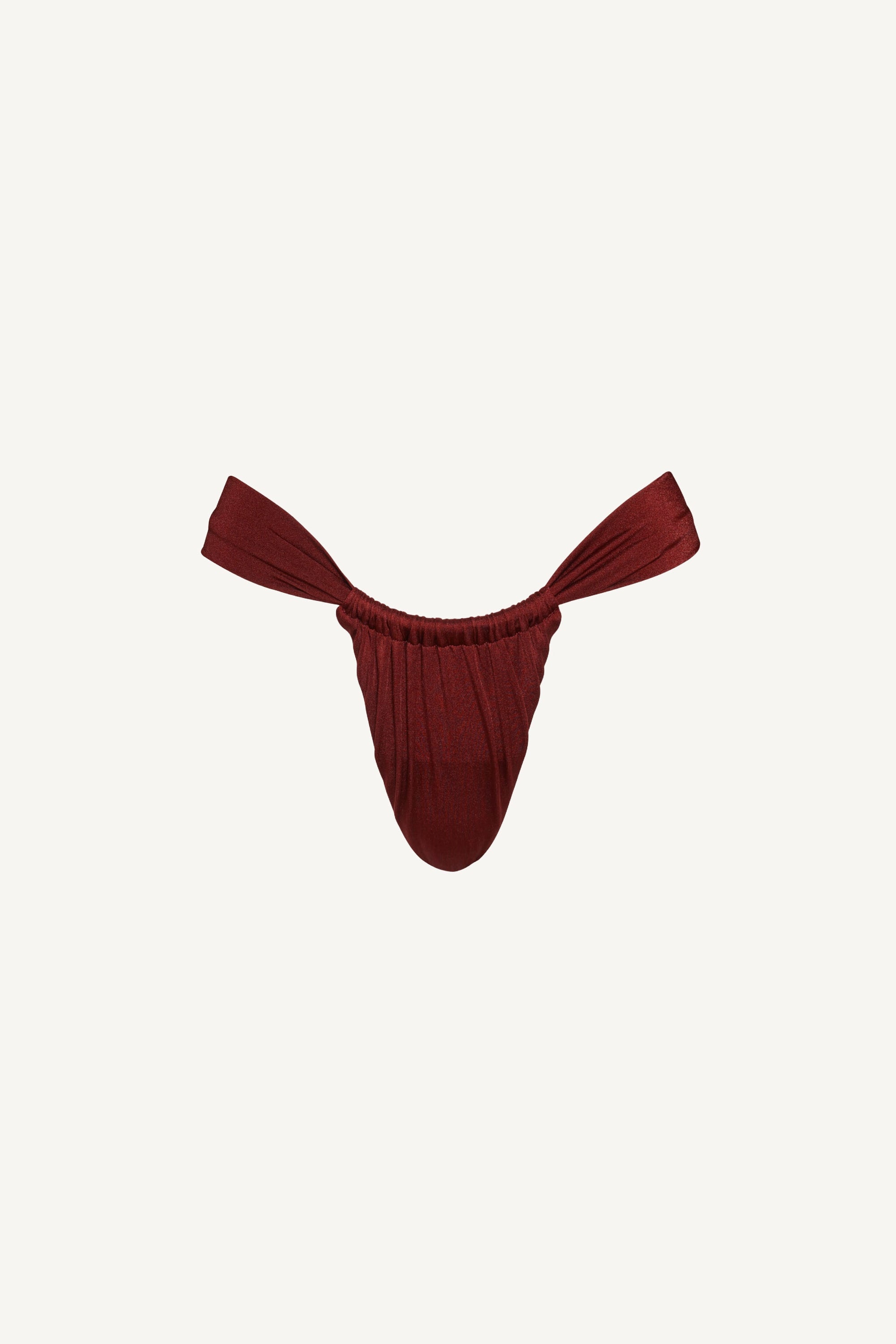 Mahogany Cheeky Ruched Bottom