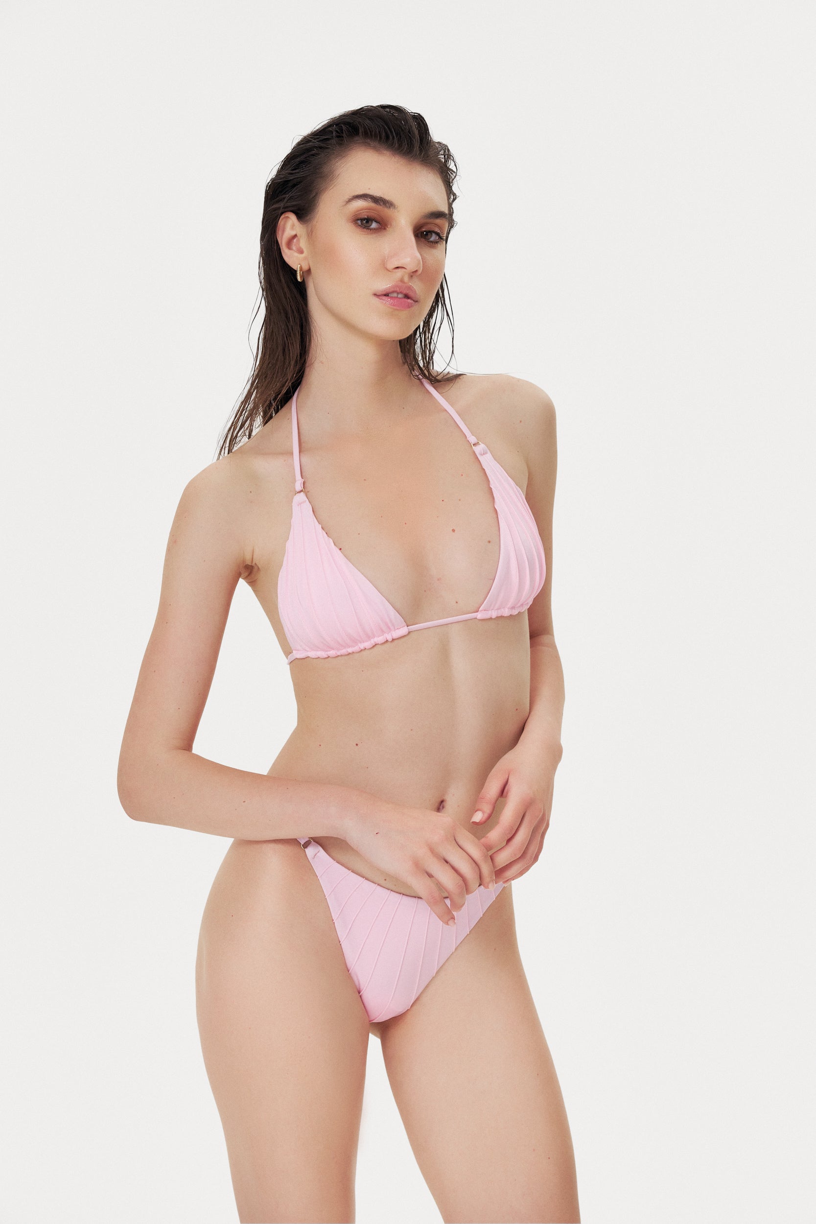 Pink Dreams Coquillage Side Straps Bottom