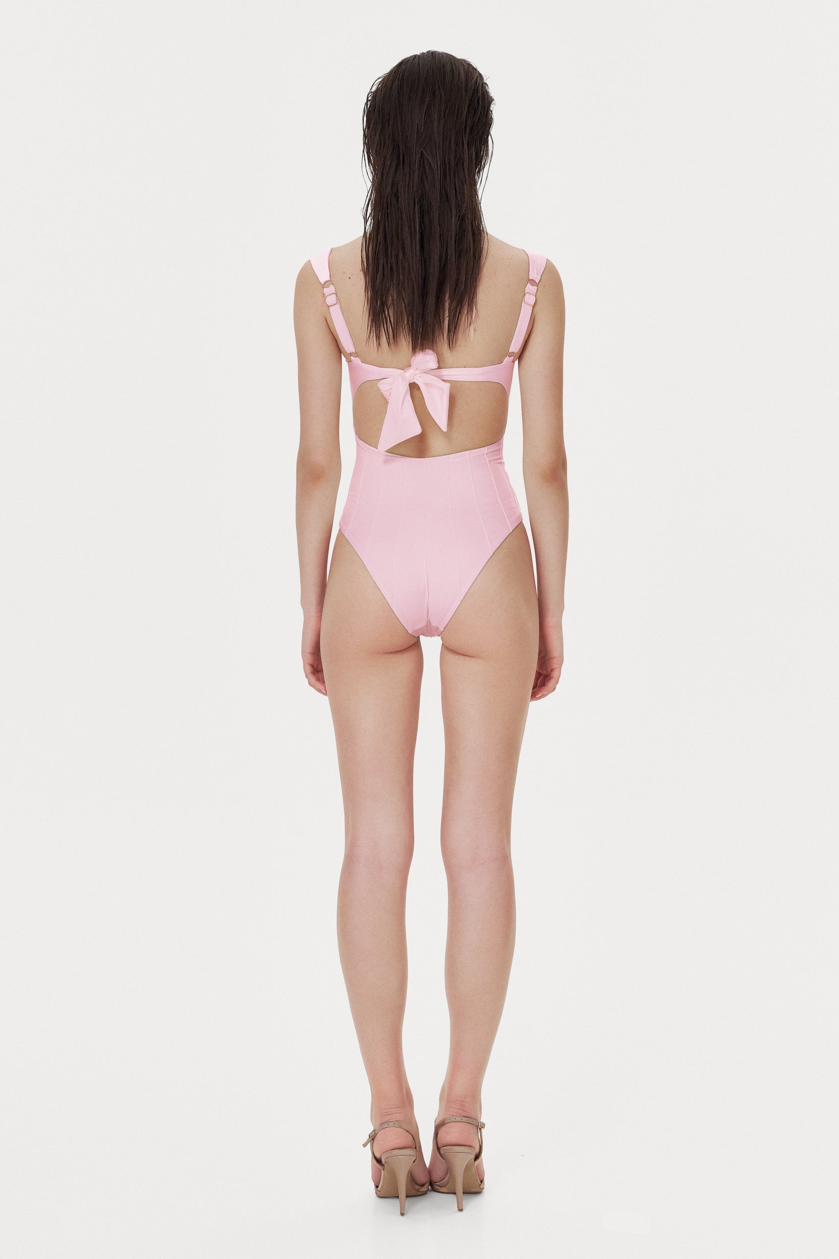 Pink Dreams Coquillage Balconette One Piece