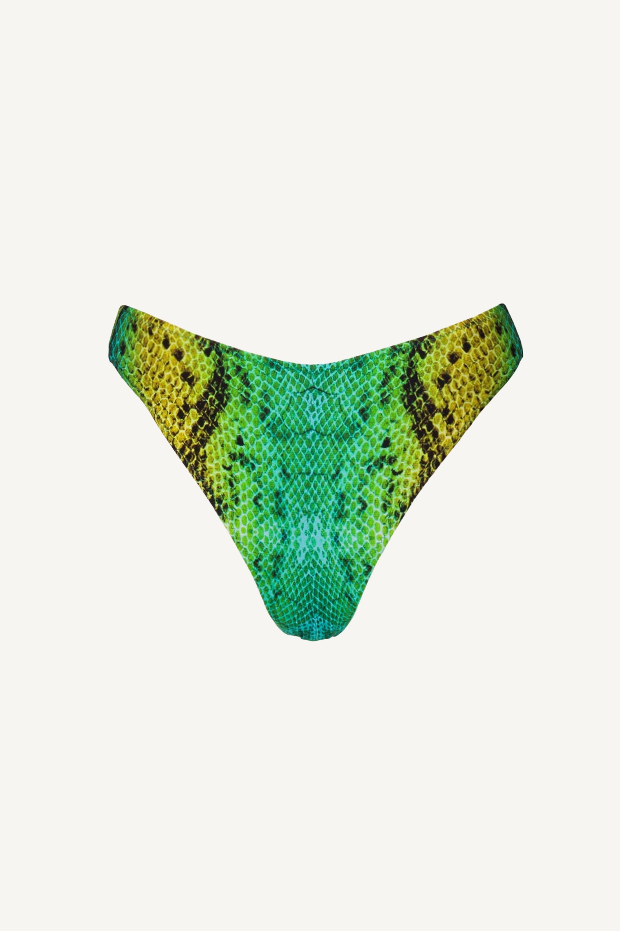 Green Snake V-Cut Bottom