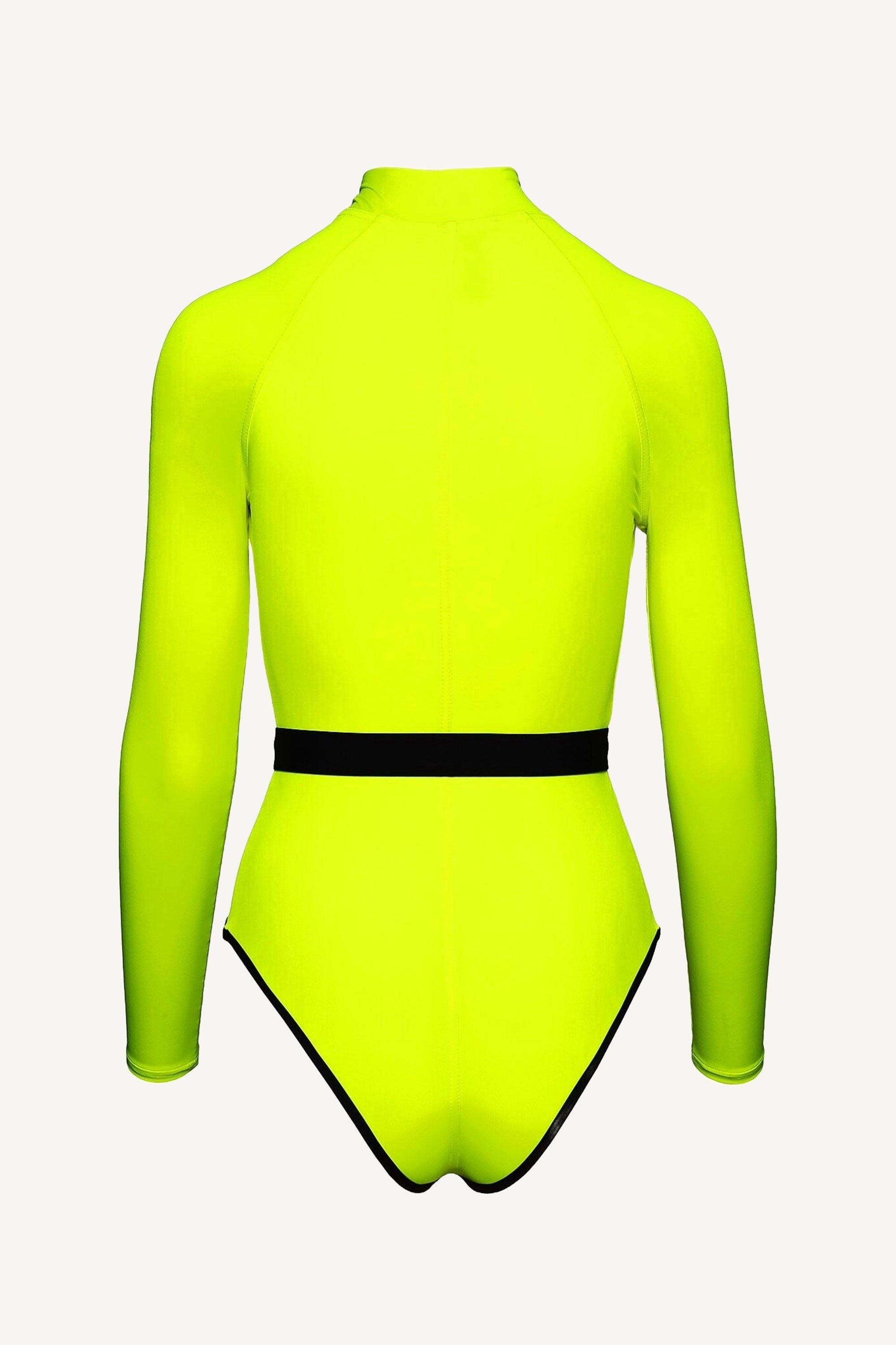 Surf-Up Neon Yellow One Piece